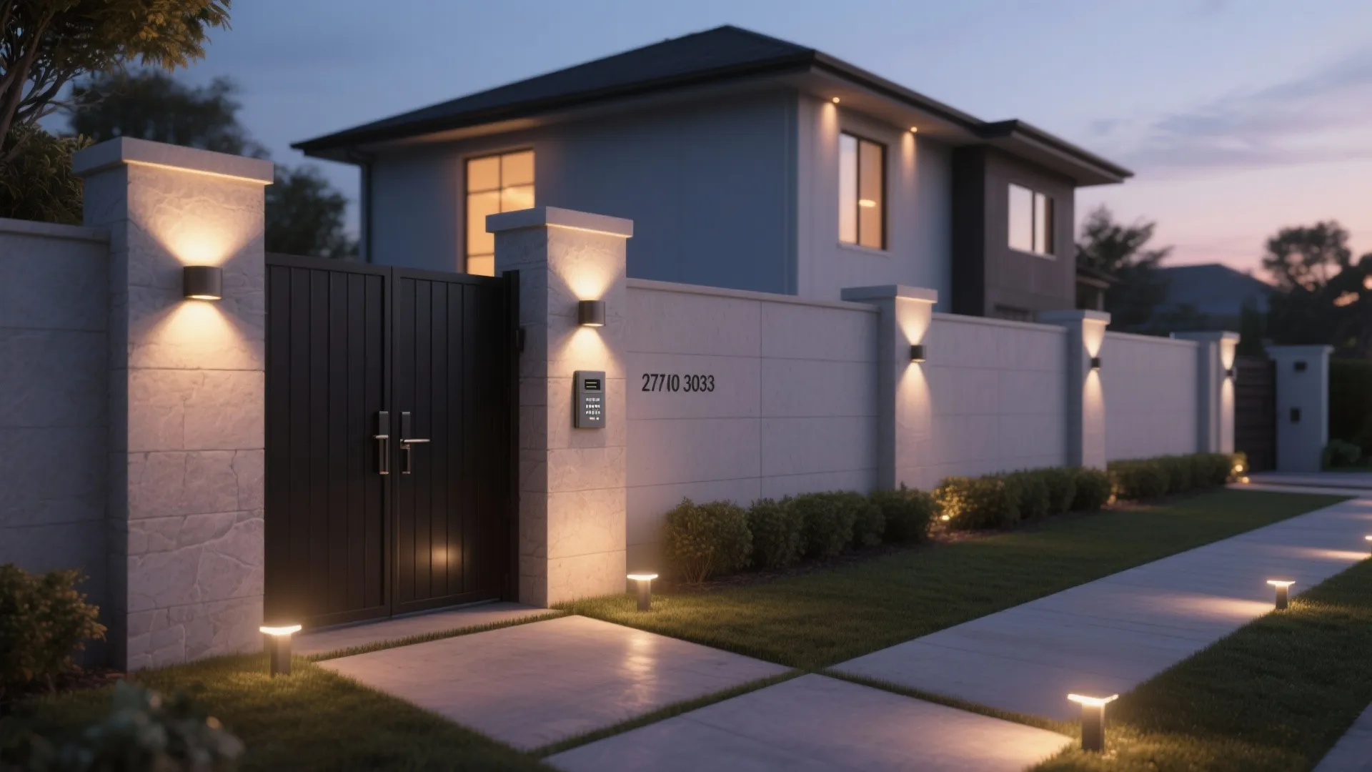 4) Integrated Lighting and CPTED-Informed Security