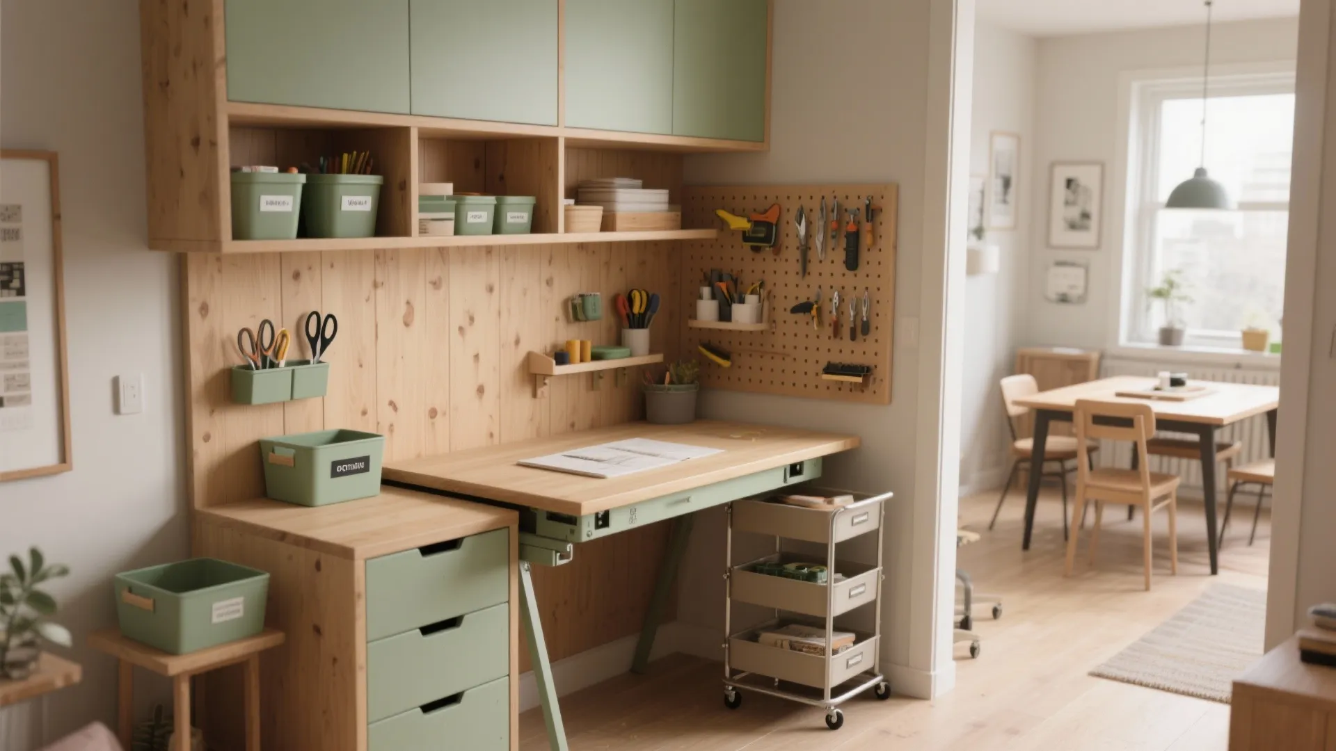 5 Craft Table Ideas for Small Spaces: Space-smart craft table designs, with real-life tips and budget notes