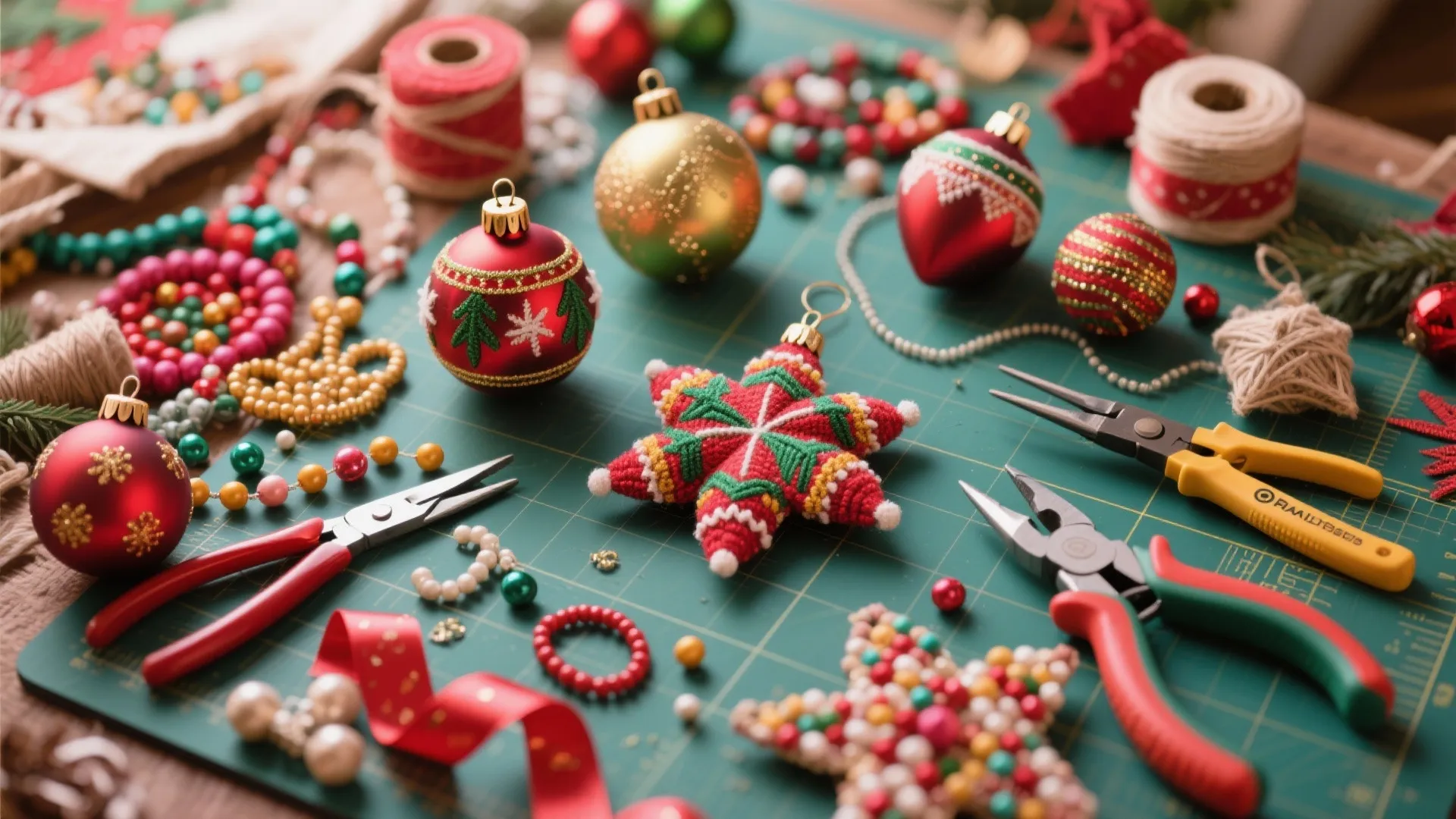 8. DIY Ornament Craft Lunch
