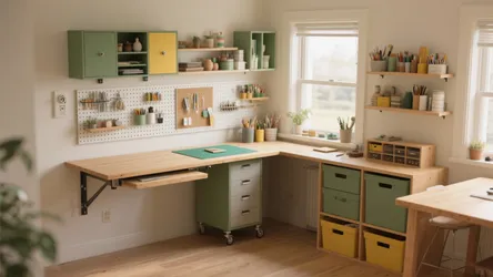 DIY Craft Table with Storage: 5 Creative Ideas
