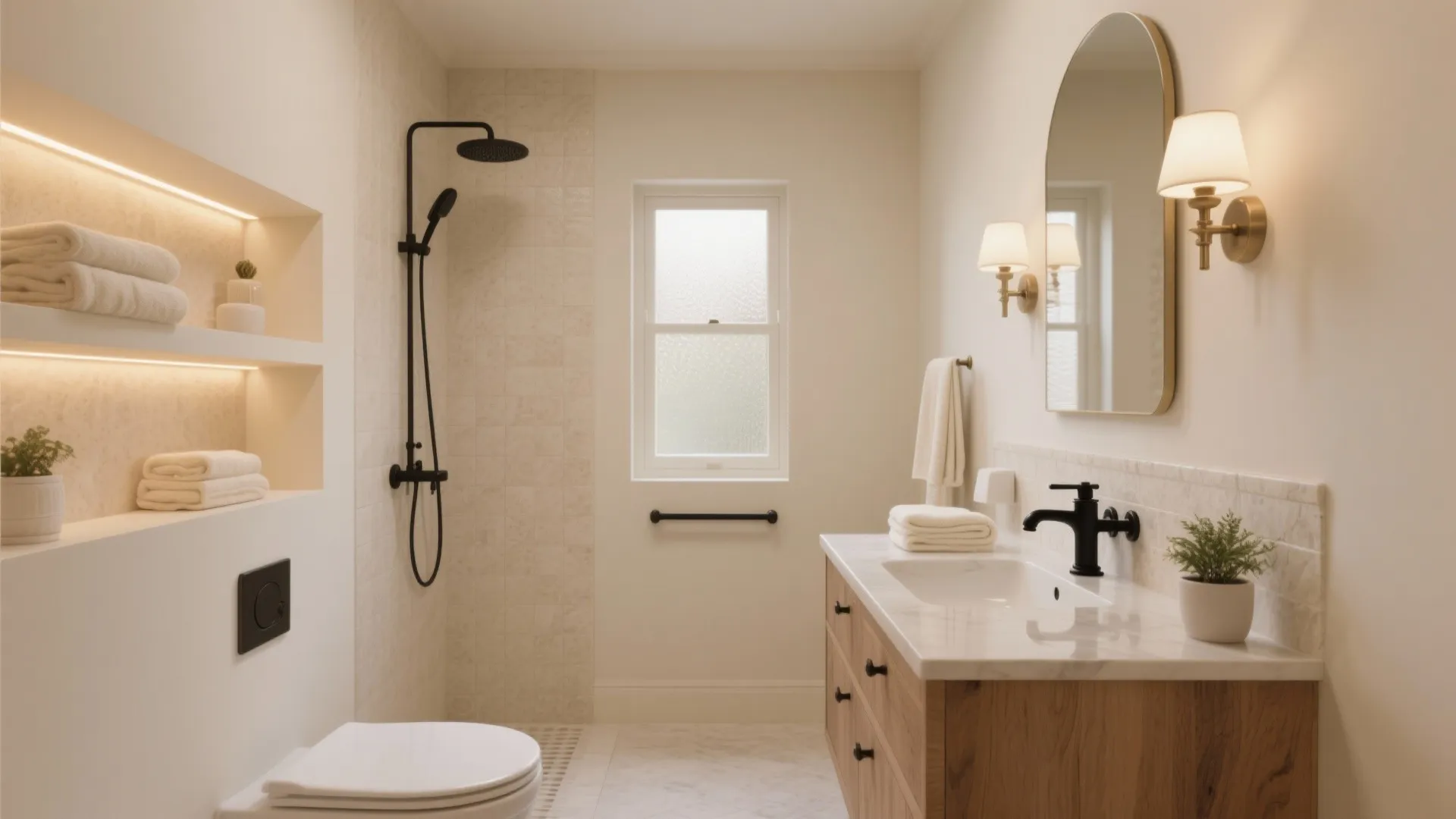 Cream Colored Bathroom Ideas — 5 Bright Inspirations: Cozy, timeless and budget-friendly cream bathroom designs I swear by after 10+ years of small-space makeovers