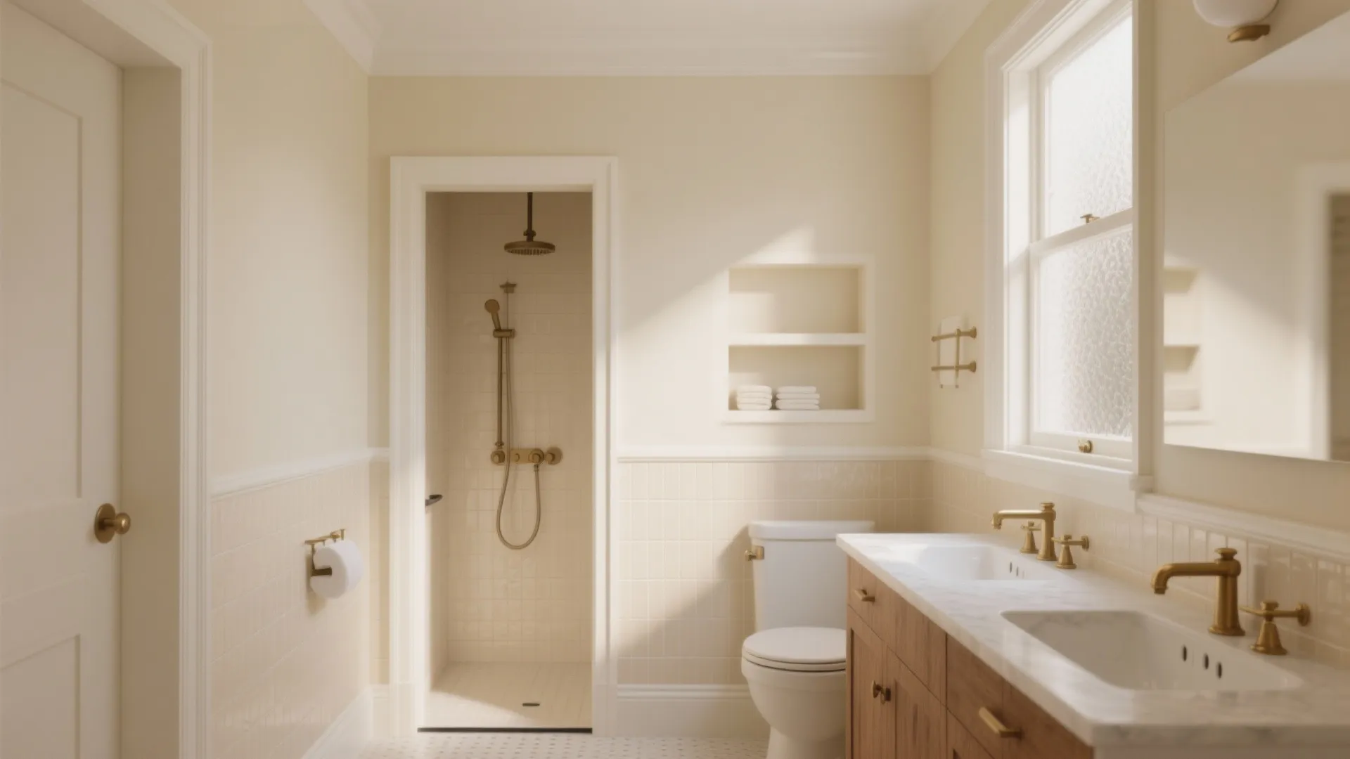 5 Cream Color Bathroom Ideas: Small-space cream bathroom ideas that feel warm, airy, and surprisingly luxurious