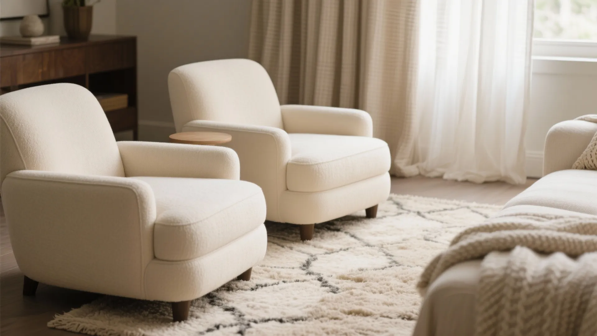 2. Layered Cream and Beige Textures