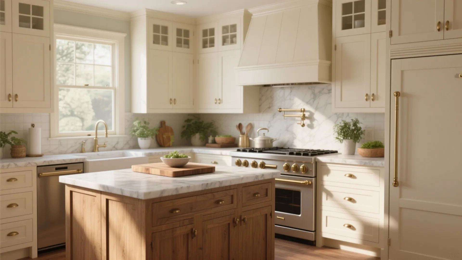 Cream Kitchen Cabinet Ideas — 5 Inspiring Looks: Five practical and stylish cream colored kitchen cabinet ideas from a designer who’s learned the hard way