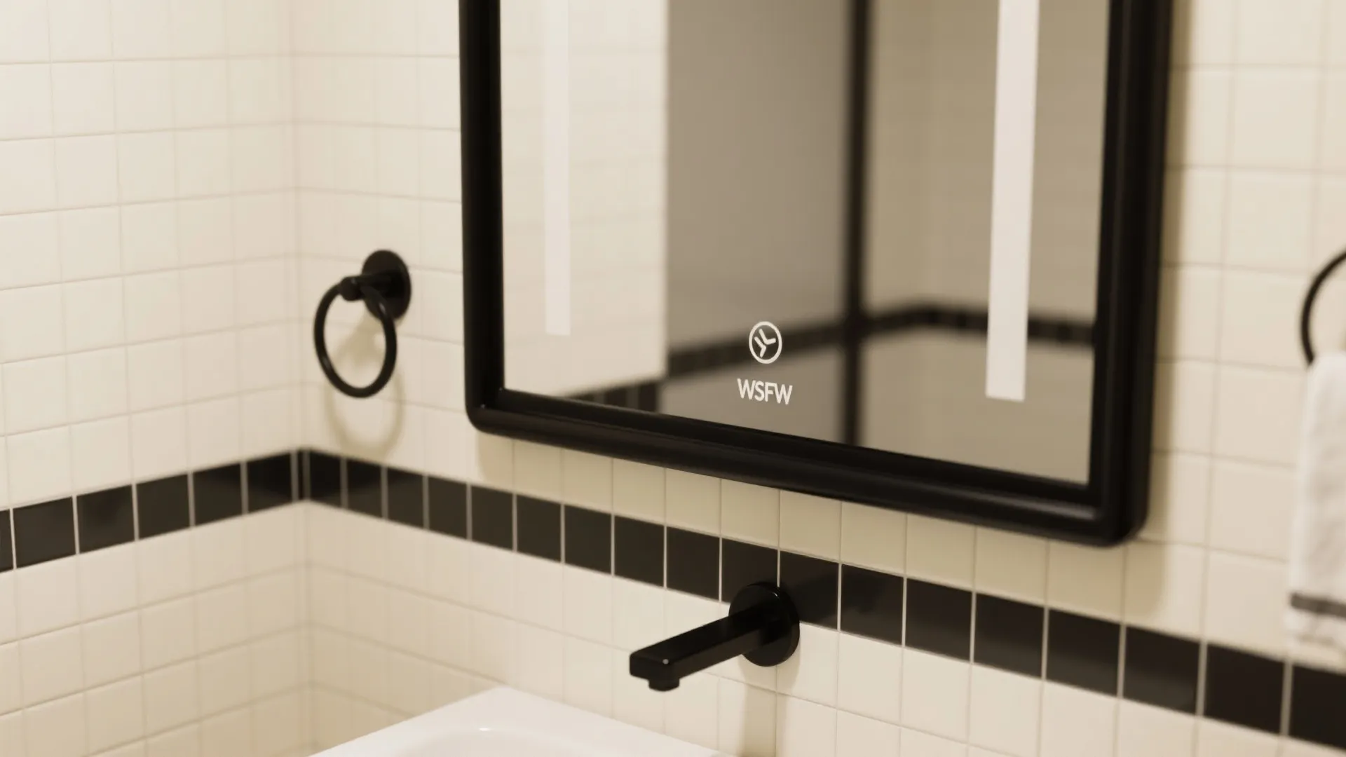 5. Cream with high-contrast accents