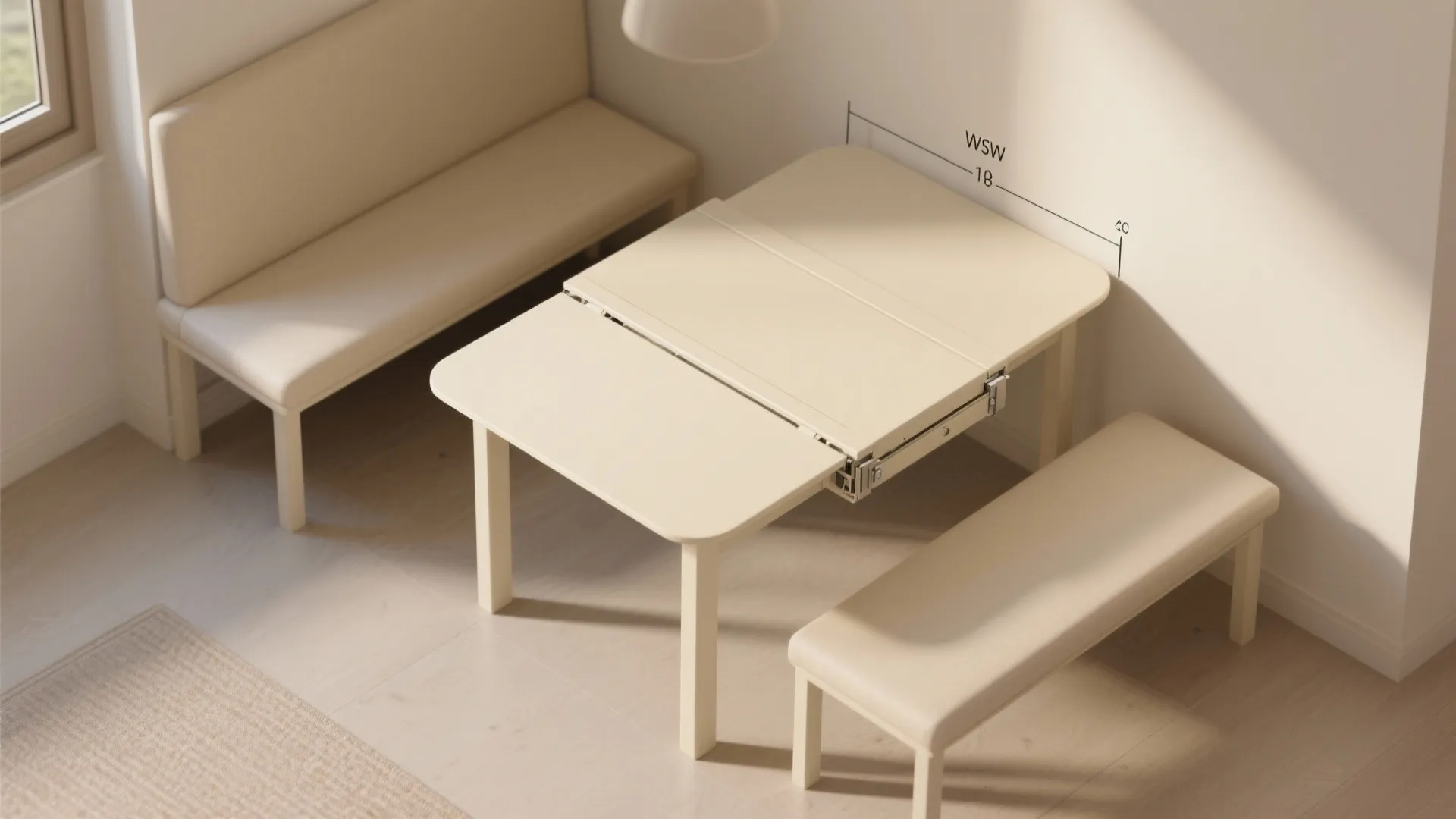 4. Choose compact, multipurpose pieces