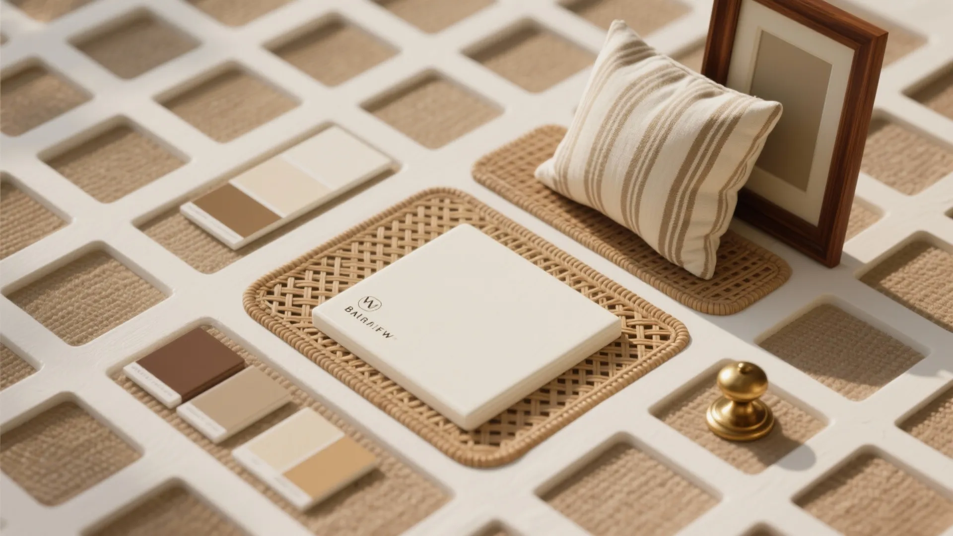 Soft Off-Whites and Cream with Texture