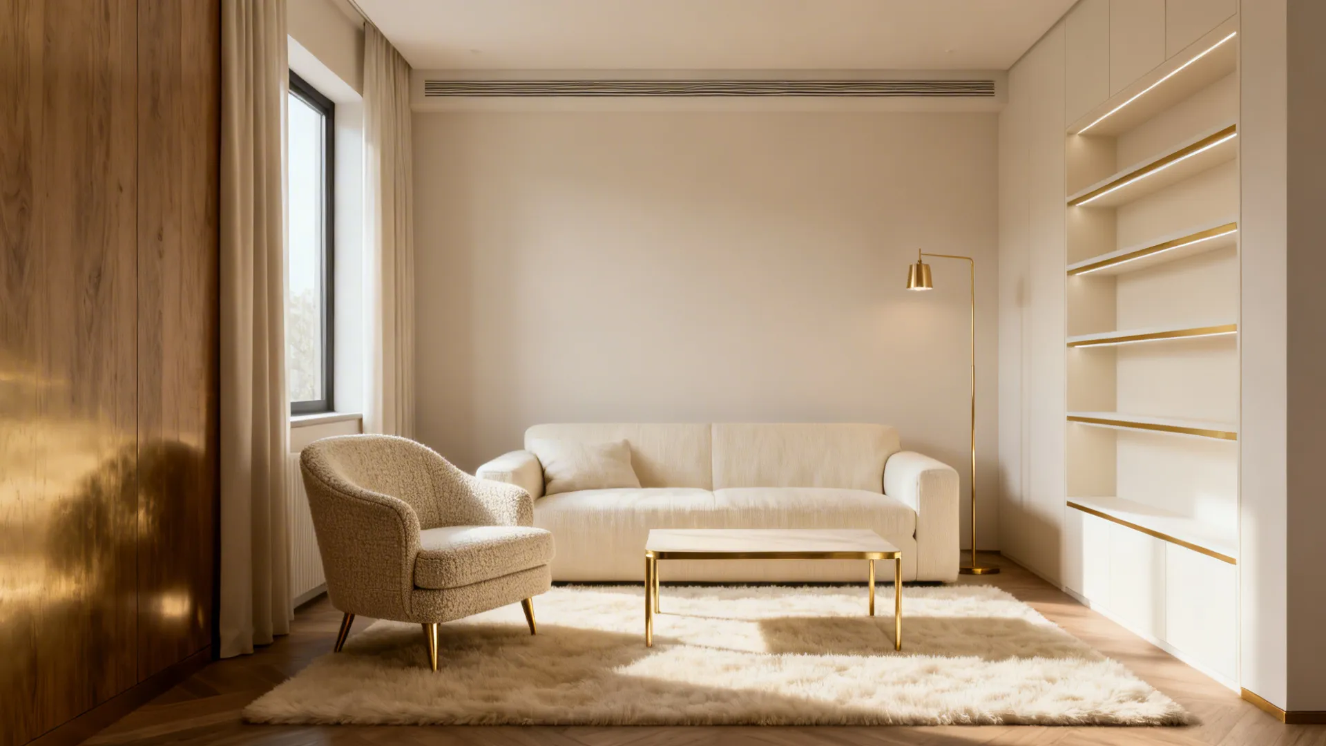 Cream and Gold Living Room Ideas — 5 Inspo