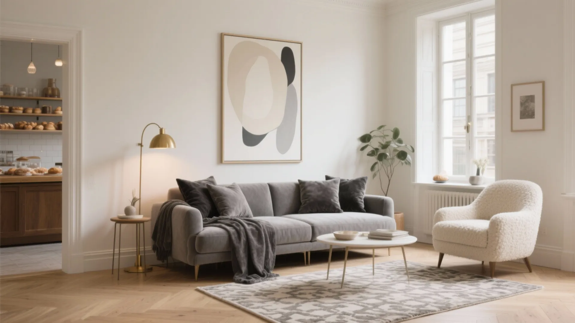Classy Cream & Grey Living Room Ideas: Elevate small and large living rooms with timeless cream and grey combinations — 5 practical design inspirations from a pro