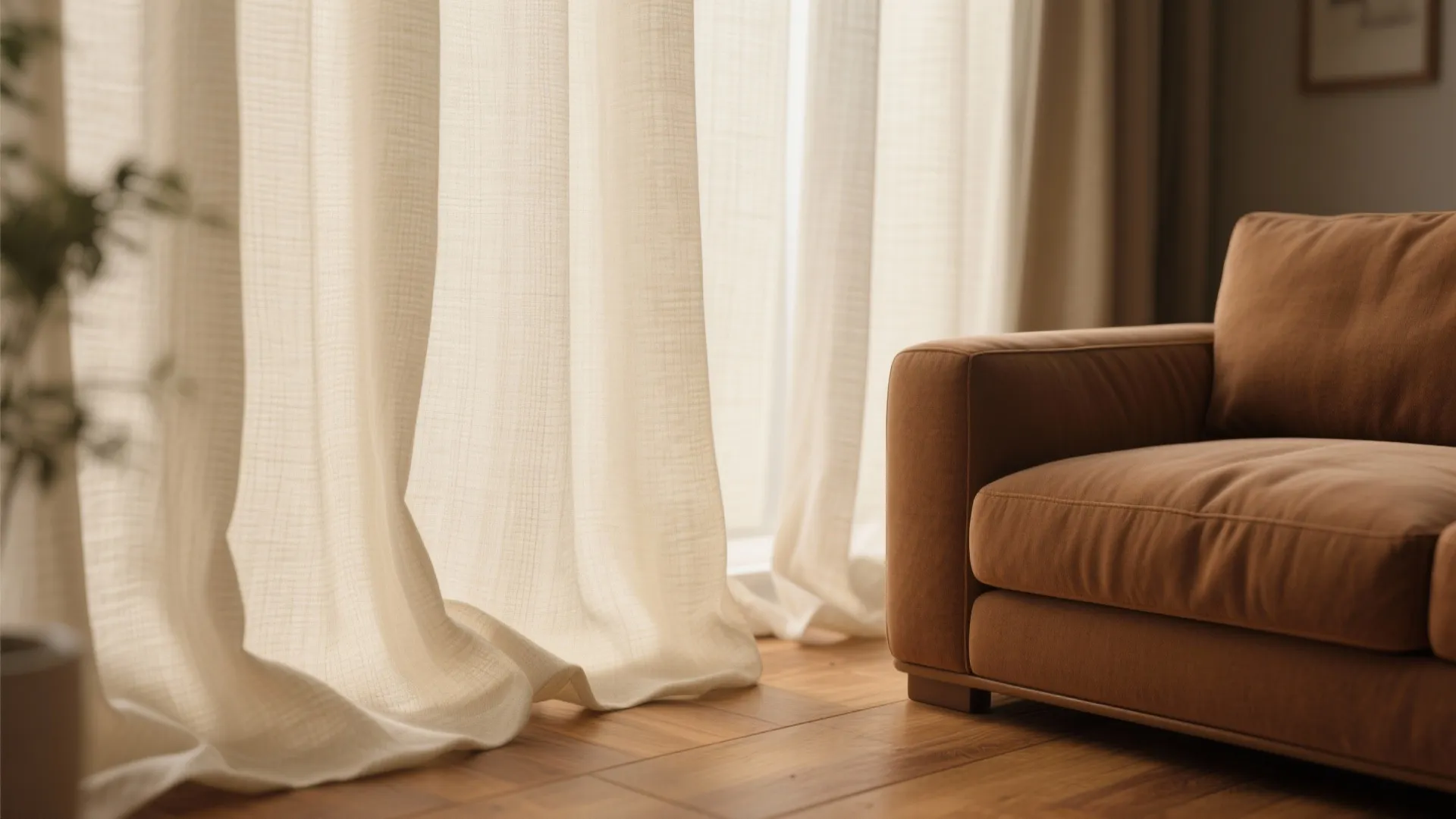 1. Soft Cream Linen for Warm Contrast