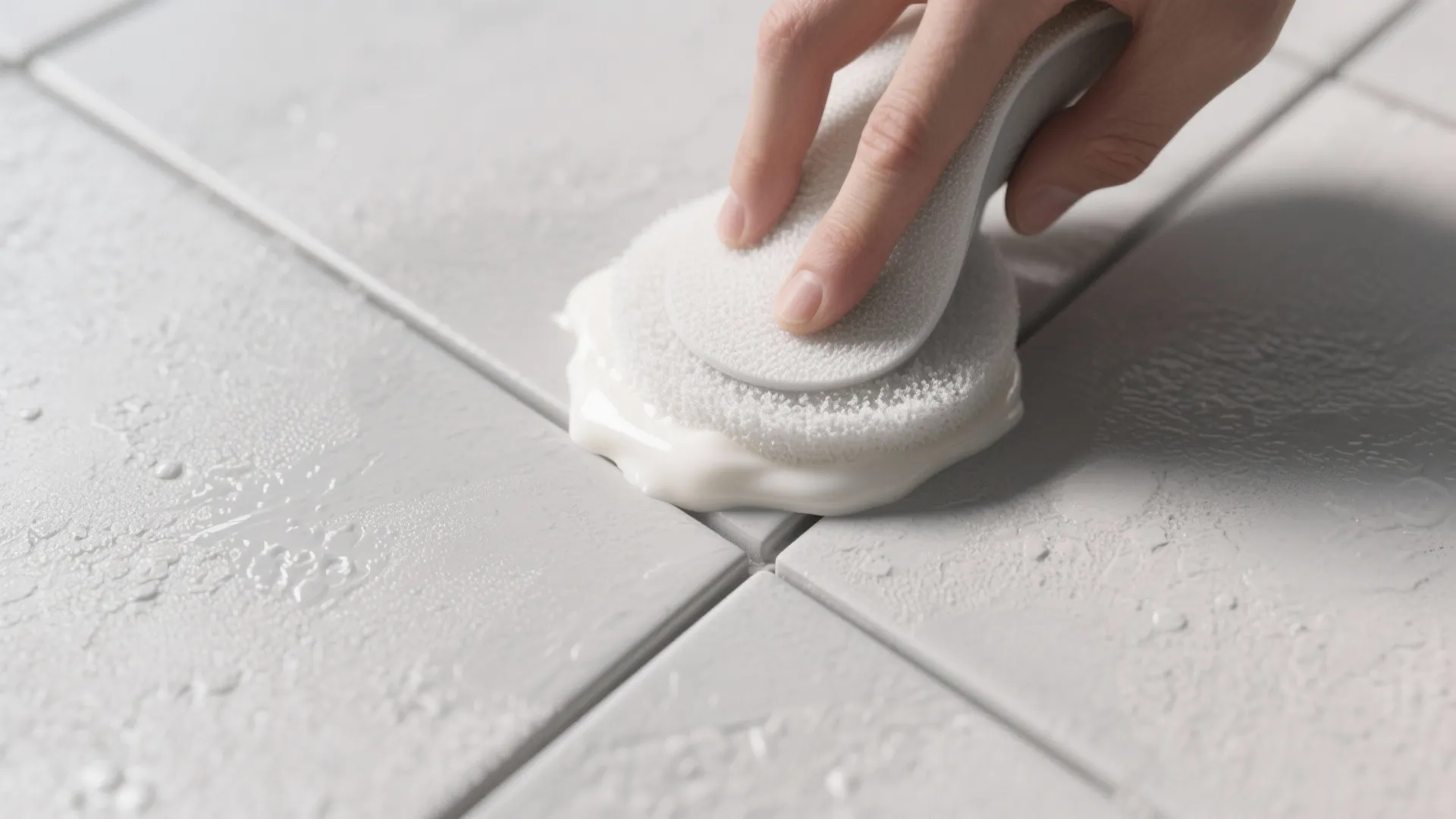 Cream cleansers for soap scum on matte or textured tiles