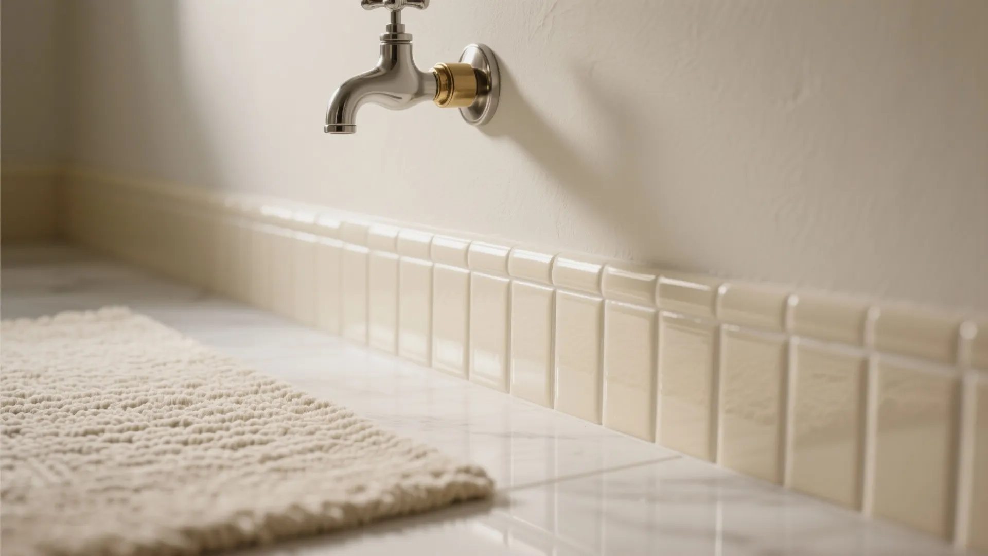 2. Monochrome Cream, Big on Texture