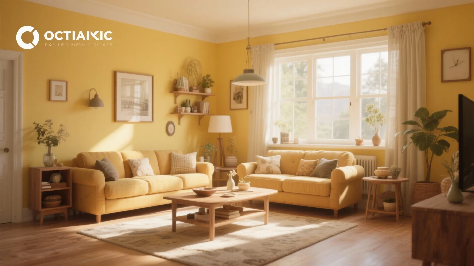 4. Creamy Yellow Glow