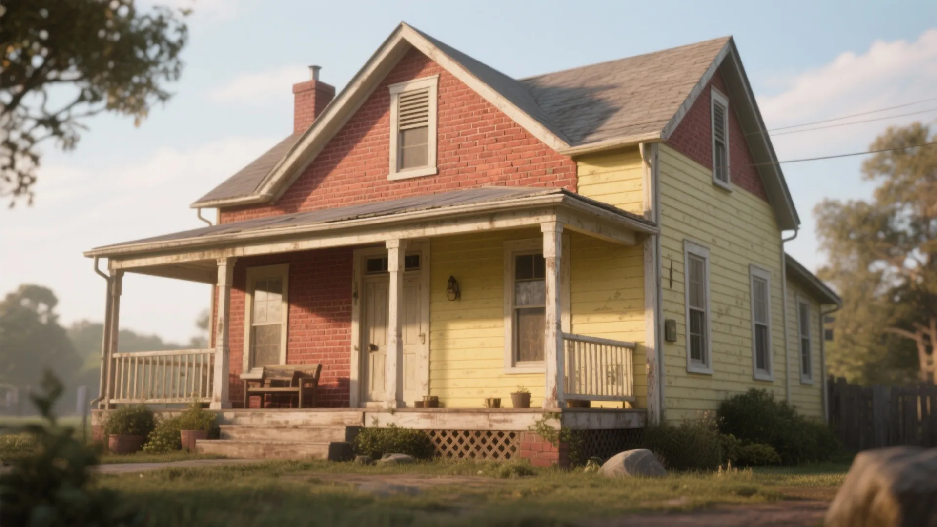 4. Creamy Yellow for a Vintage Vibe