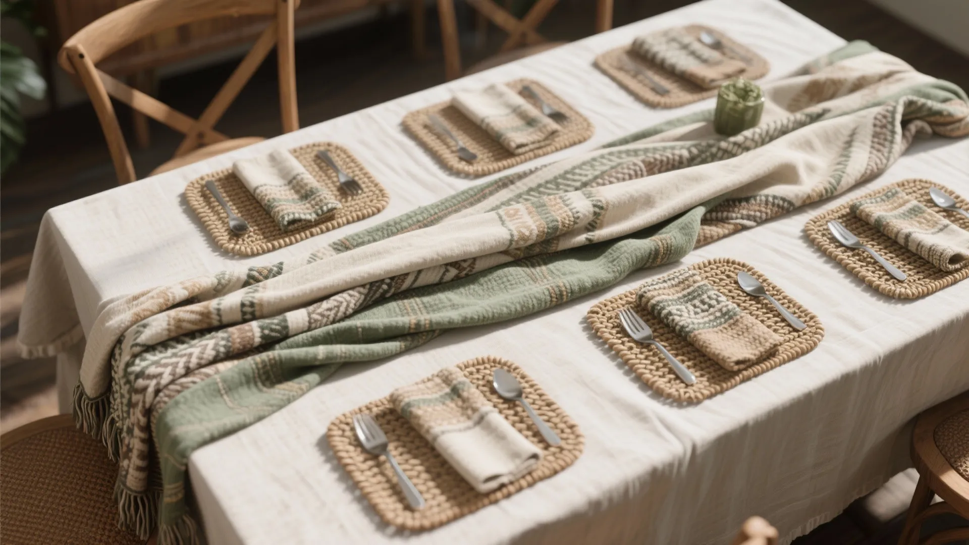 5. Creative Alternatives: Throws, Scarves, and Table Mats