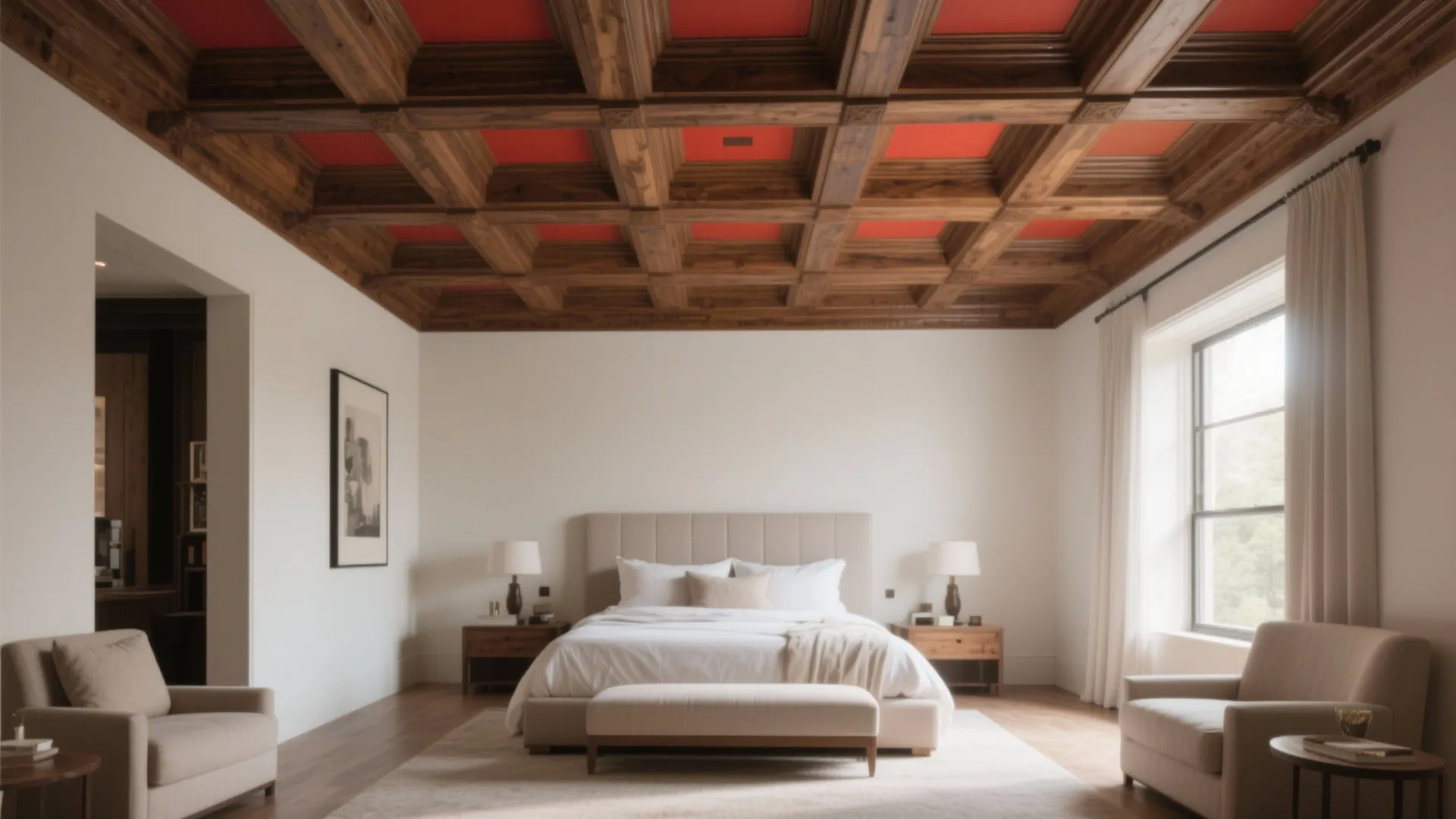 4. Creative Ceiling Treatments
