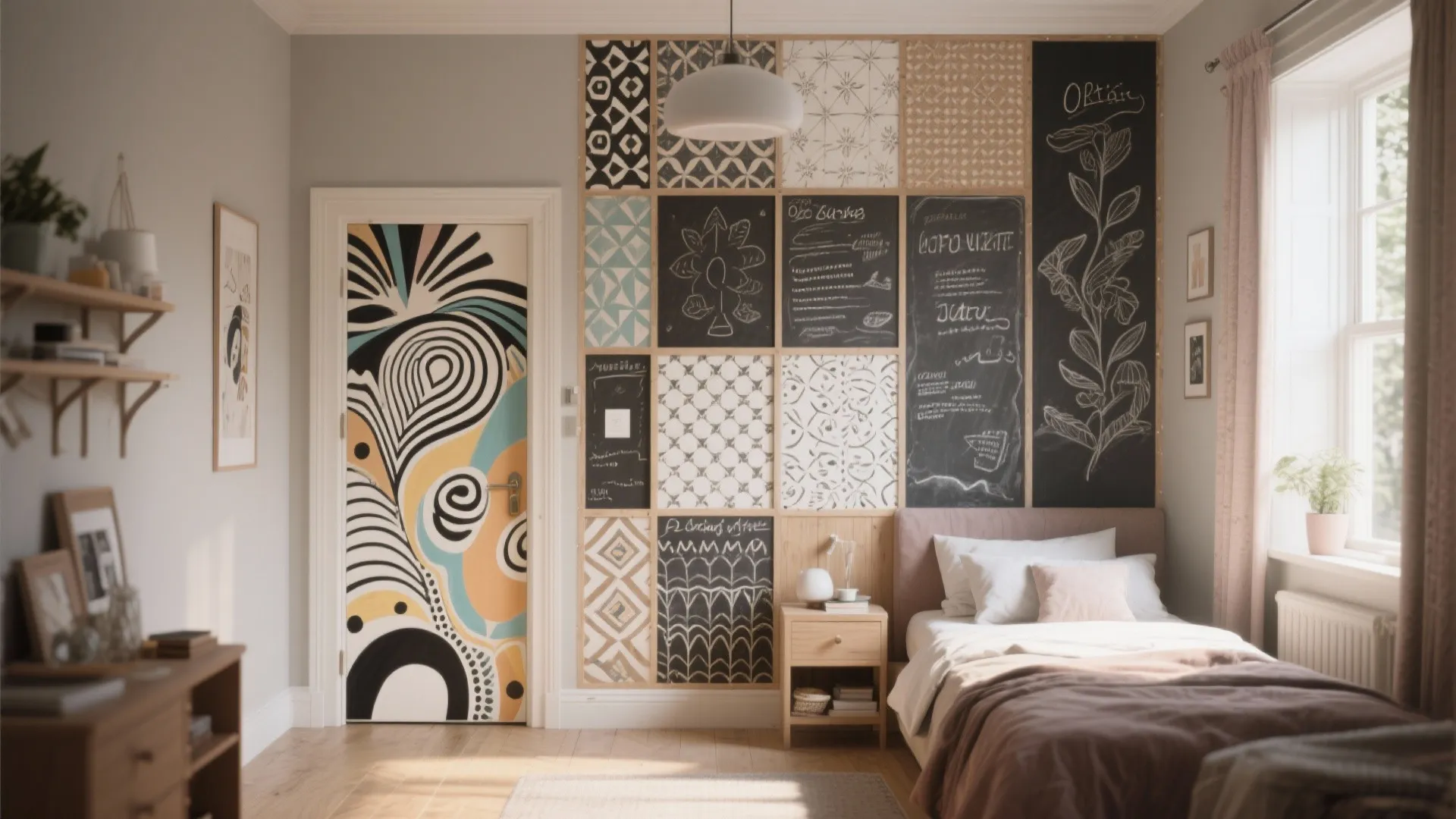5 Creative Bedroom Door Decoration Ideas: Turn your plain bedroom door into a unique design feature with my tried‑and‑tested ideas
