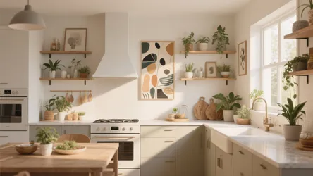 10 Creative Blank Kitchen Wall Ideas