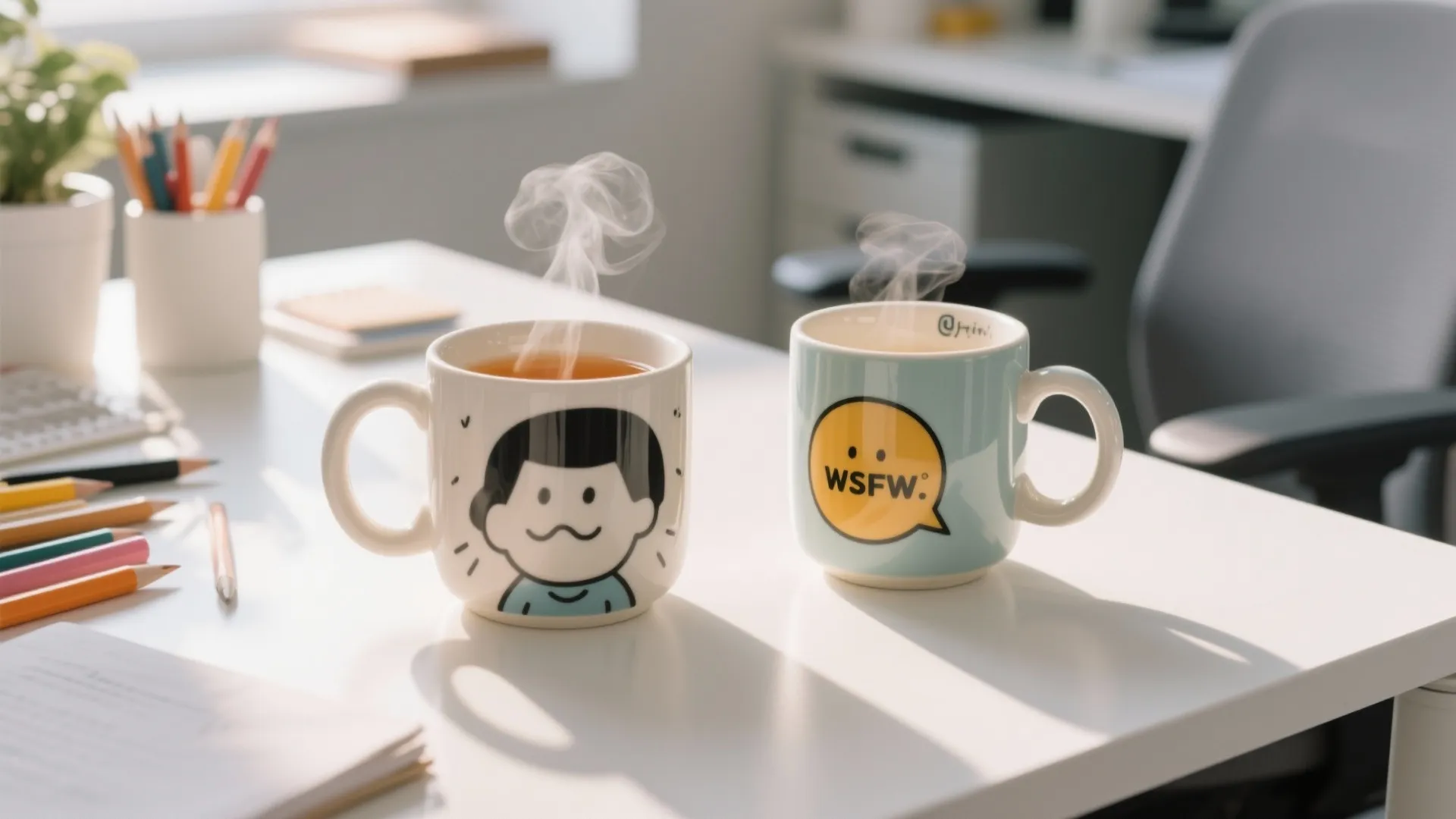 2. Creative Mugs