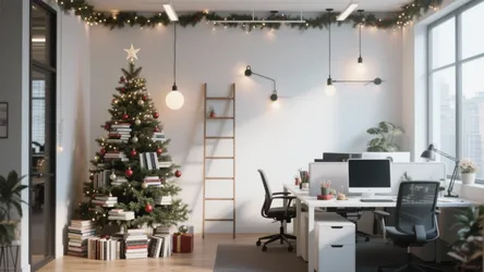 10 Creative Christmas Tree Ideas for the Office