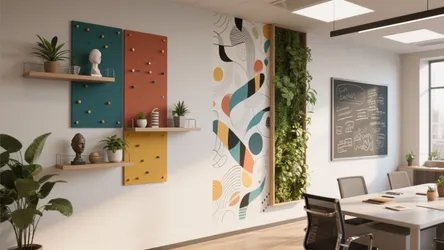 5 Office Wall Decorating Ideas