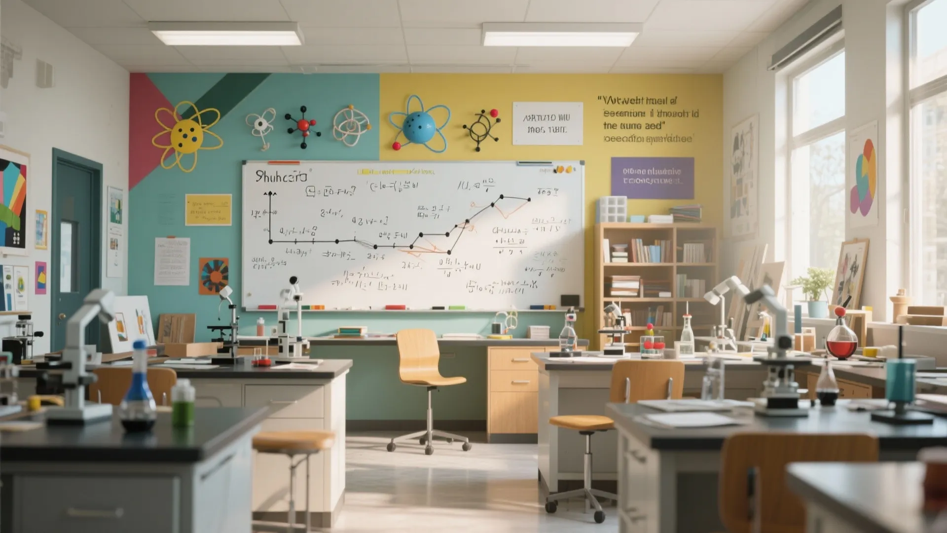 Creative Physics Lab Wall Decoration Ideas for Inspired Learning: 1 Minute to Energize Any Classroom with Unique Physics Lab Wall Decor