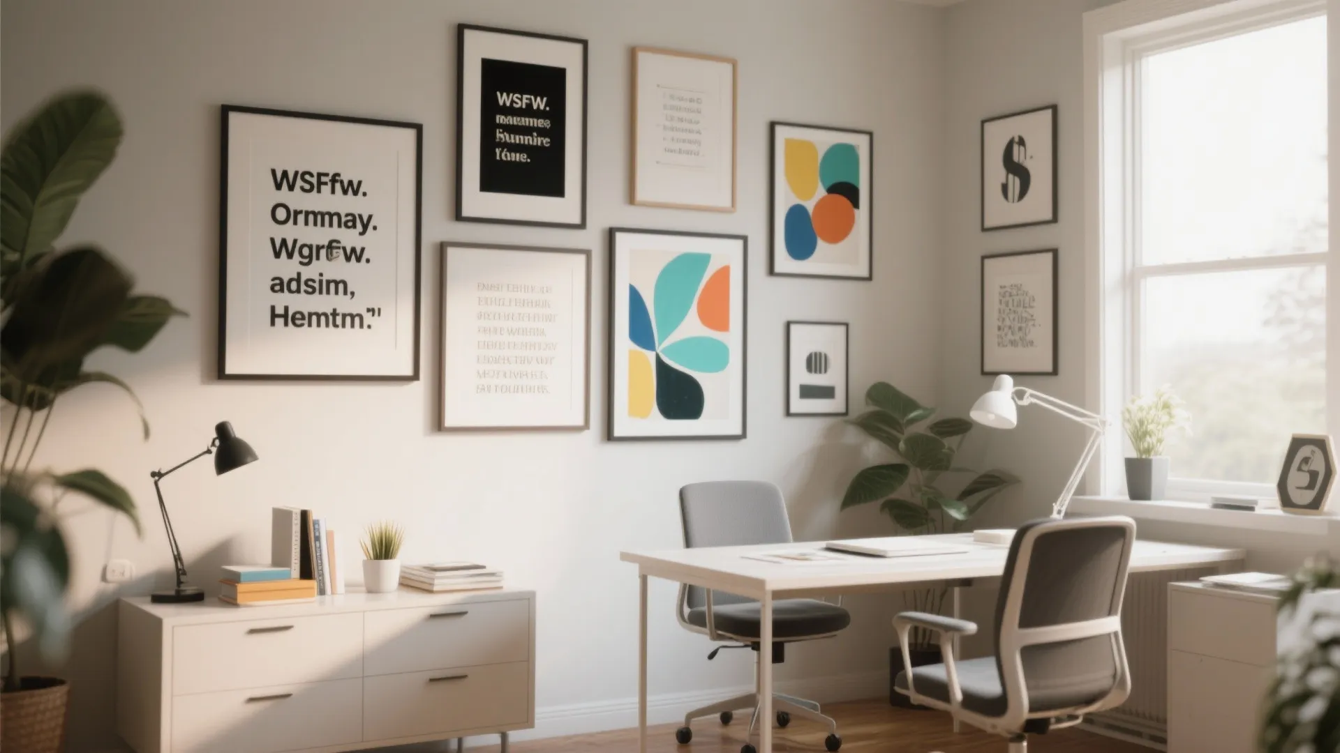 9. Creative Wall Art