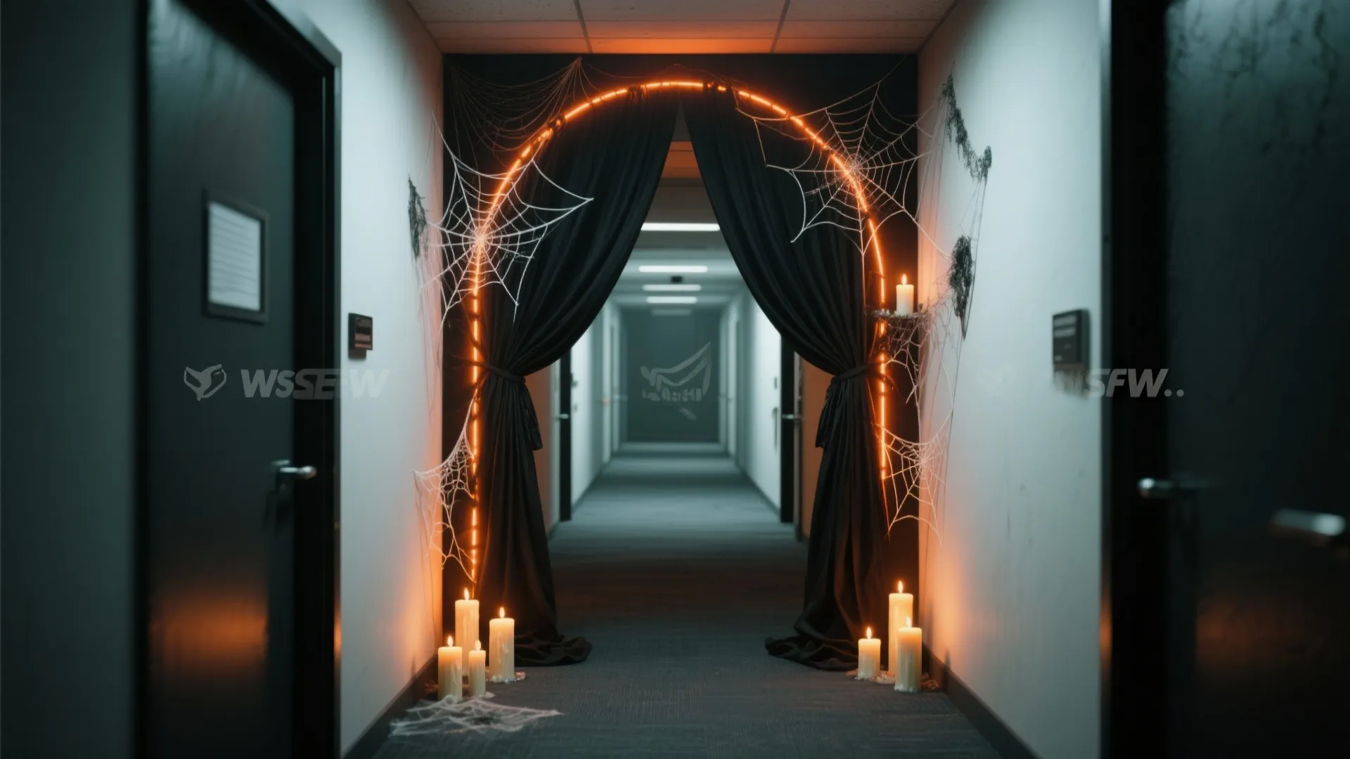 2. Creepy Hallway Entry