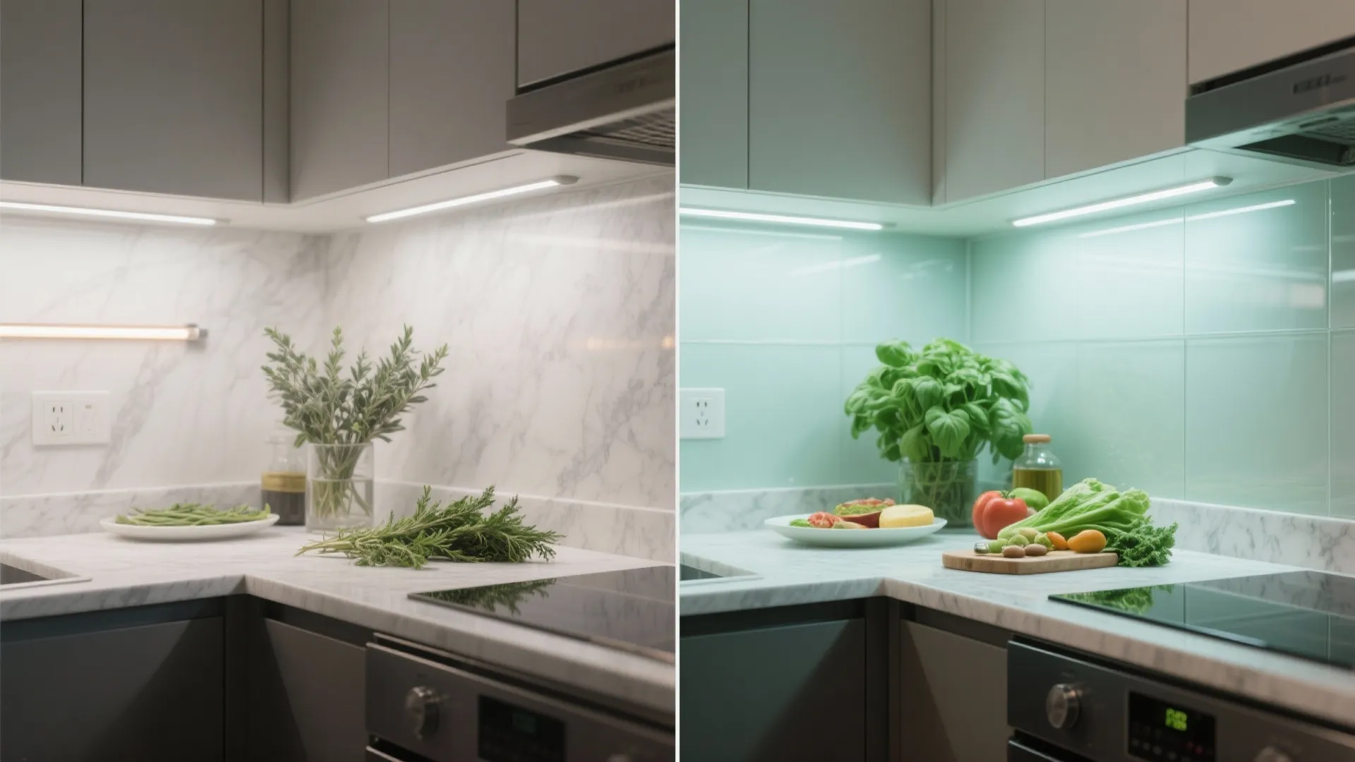 Under-Cabinet LED Strips with Proper CRI