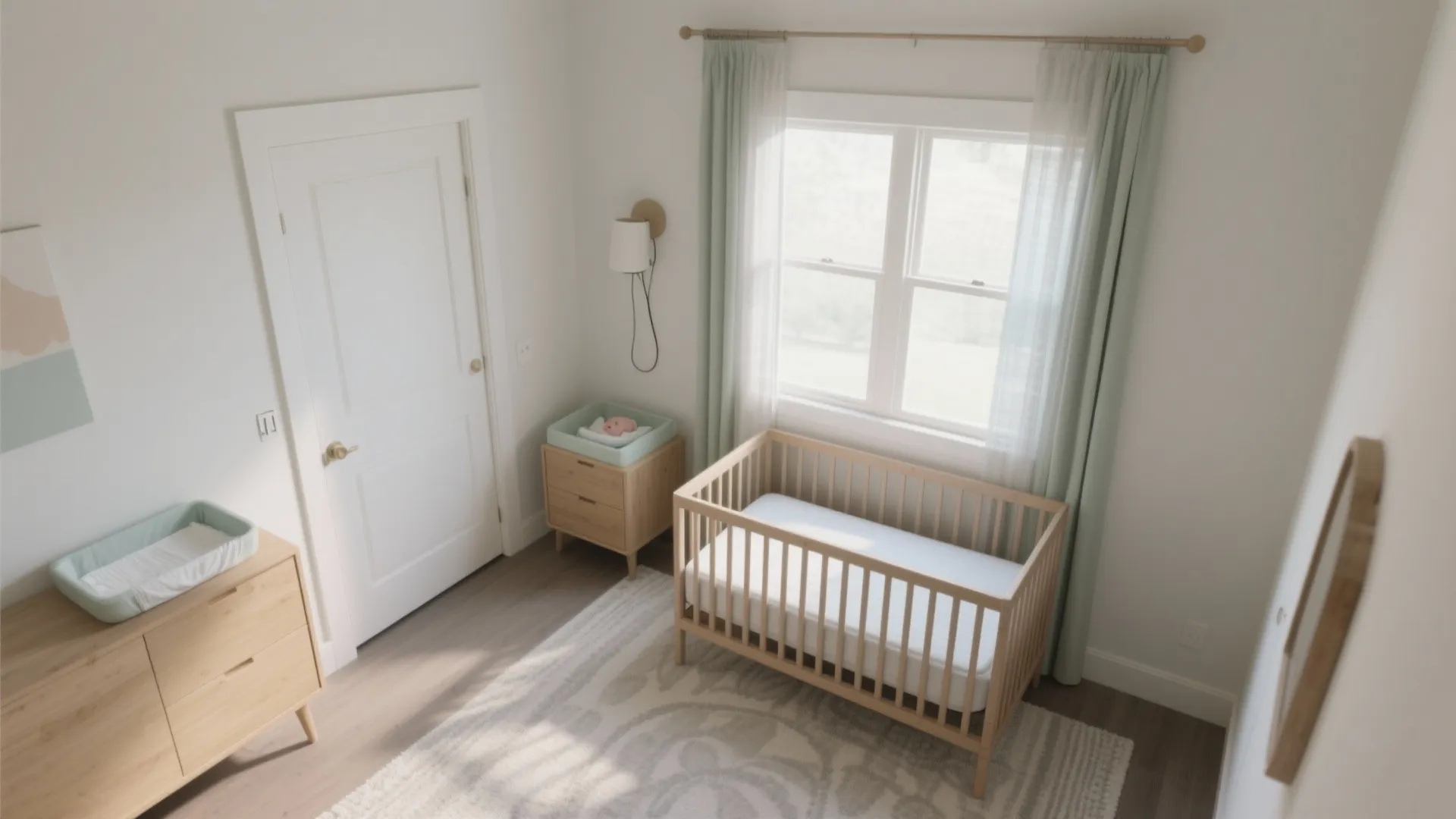 2) Crib-First Space Planning and Safe Sleep Layout