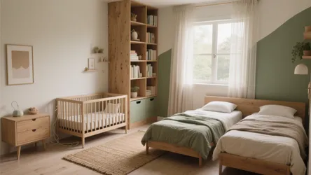 Crib and Twin Bed in Small Room: 5 Smart Layouts