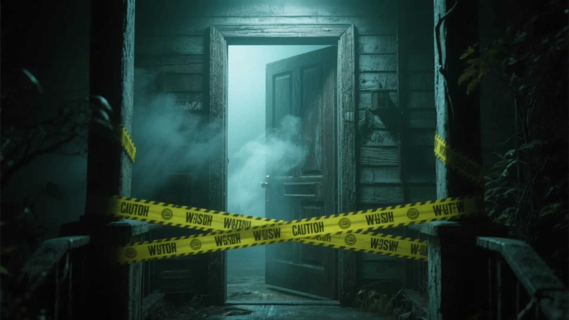 1. Haunted Crime Scene Entry