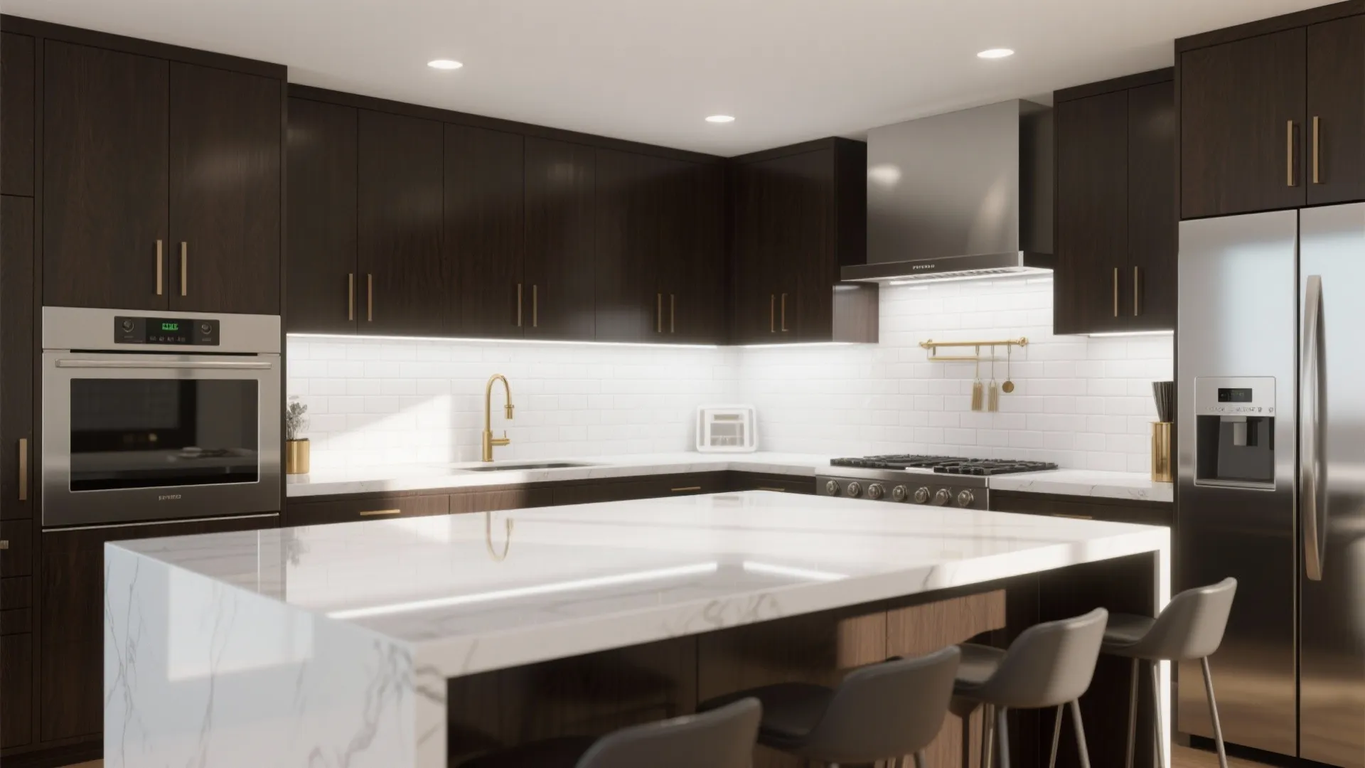 2. Crisp White for High Contrast