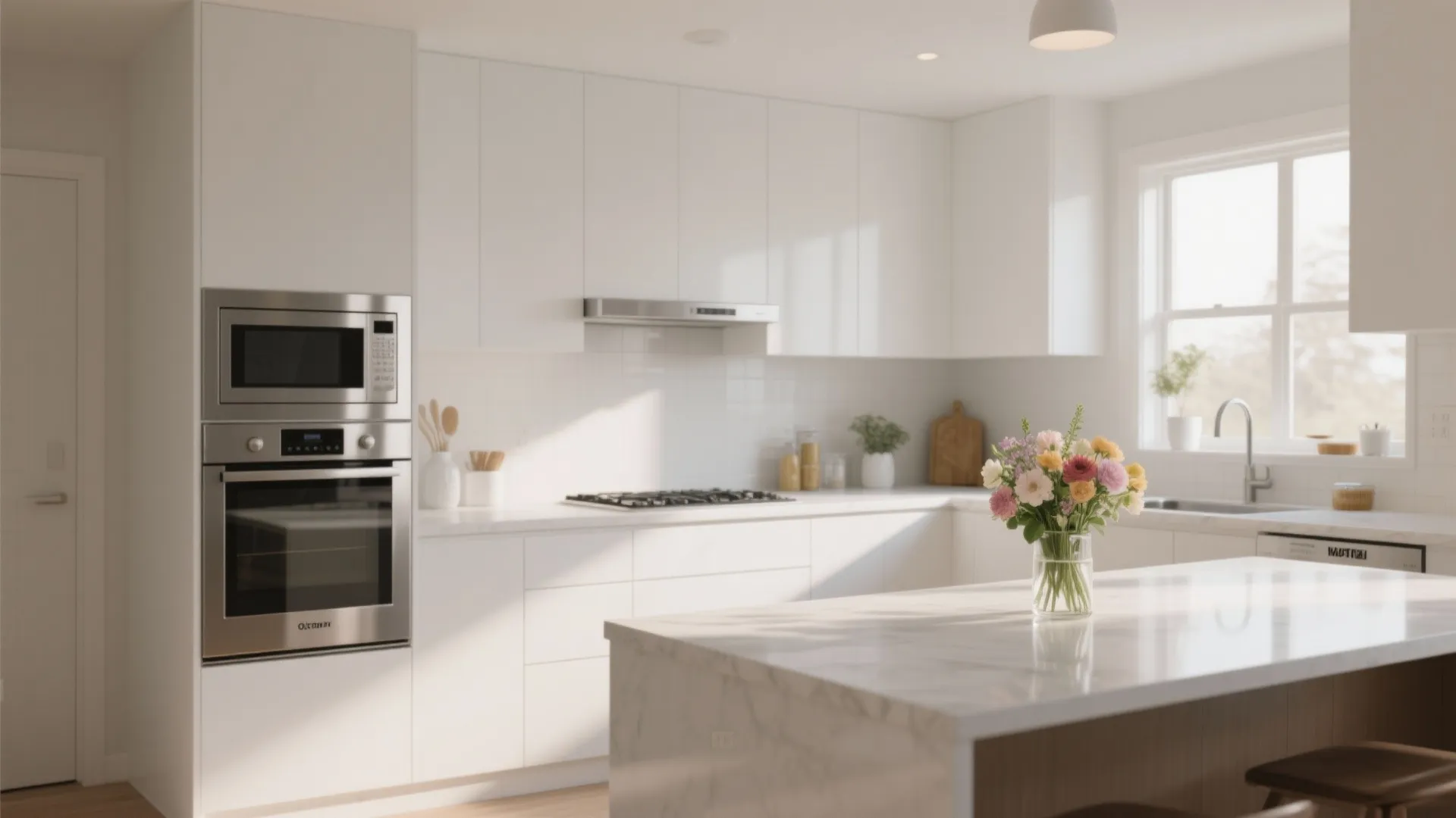 3. Crisp White with Matte Finish