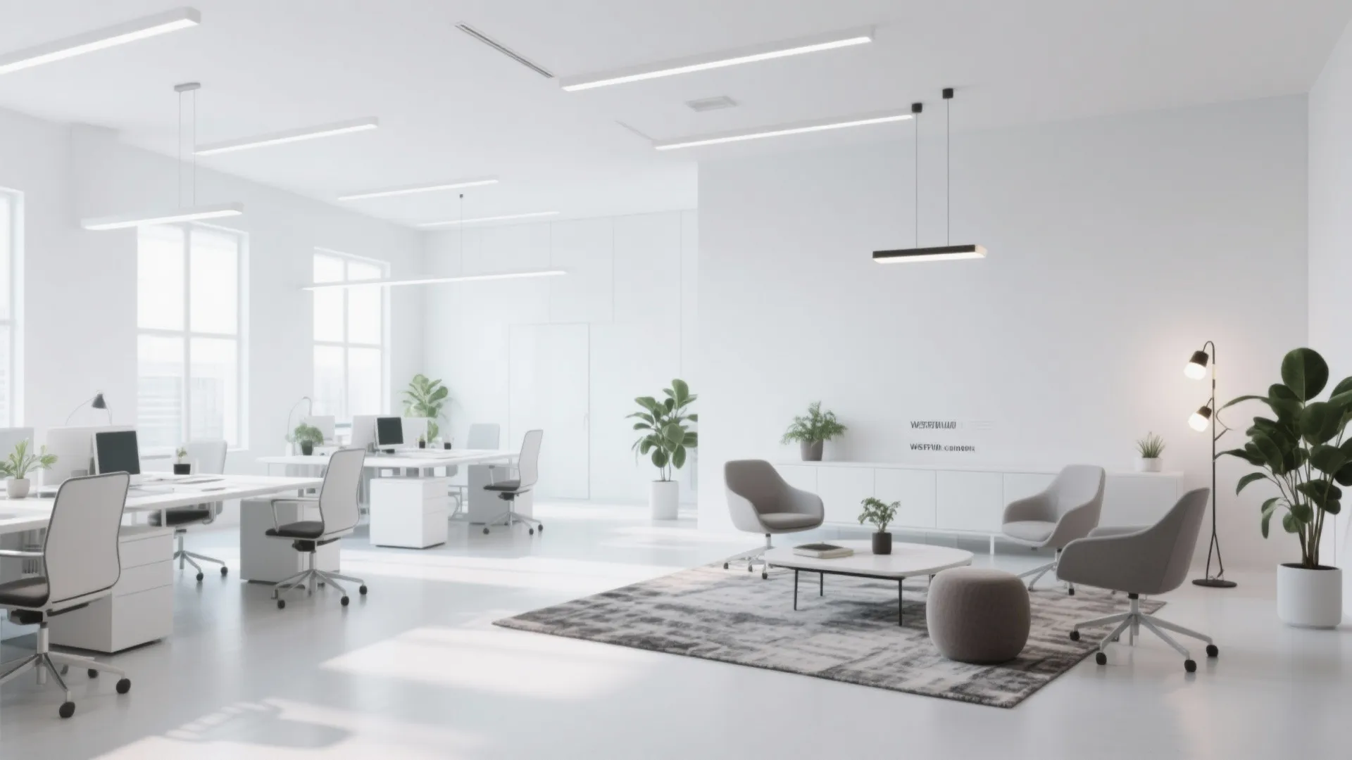 Crisp White for Modern Minimalism