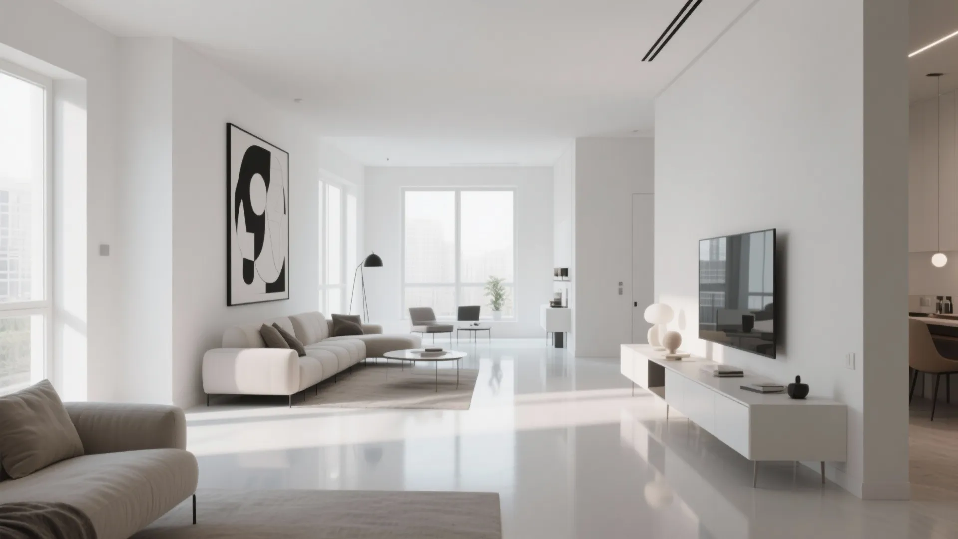 Crisp Whites for Modern Minimalism