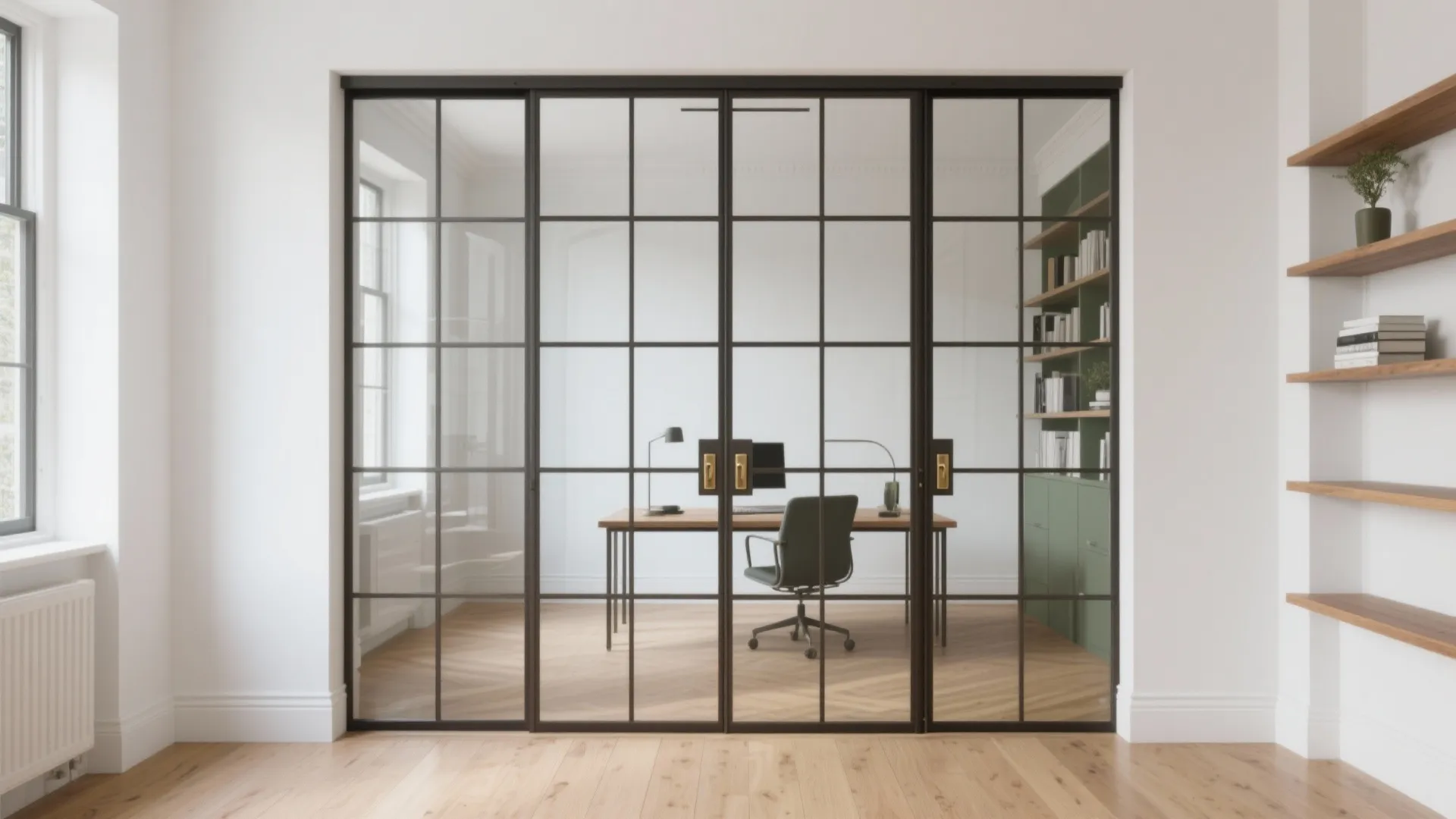 Crittall-Style Steel and Glass Doors