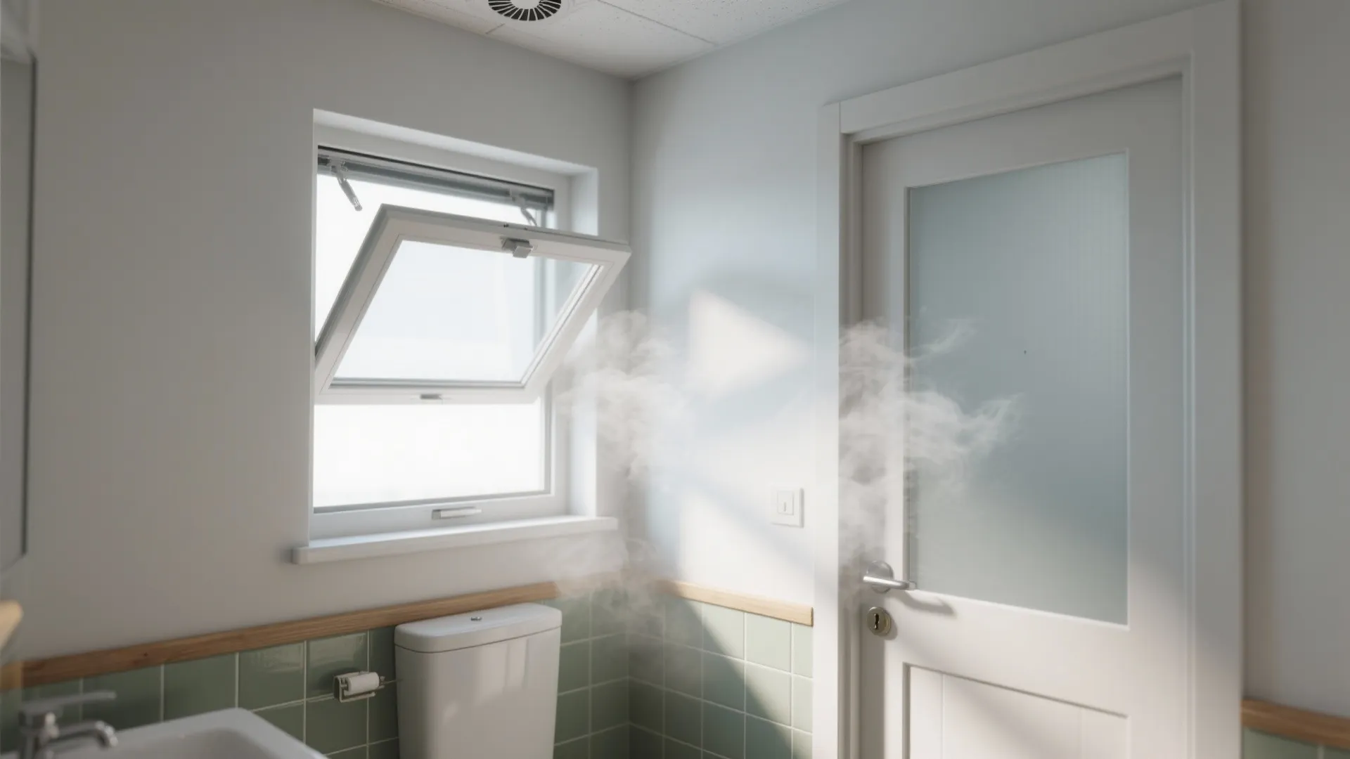 Cross-Ventilation: High-Level Window Meets Door Gap