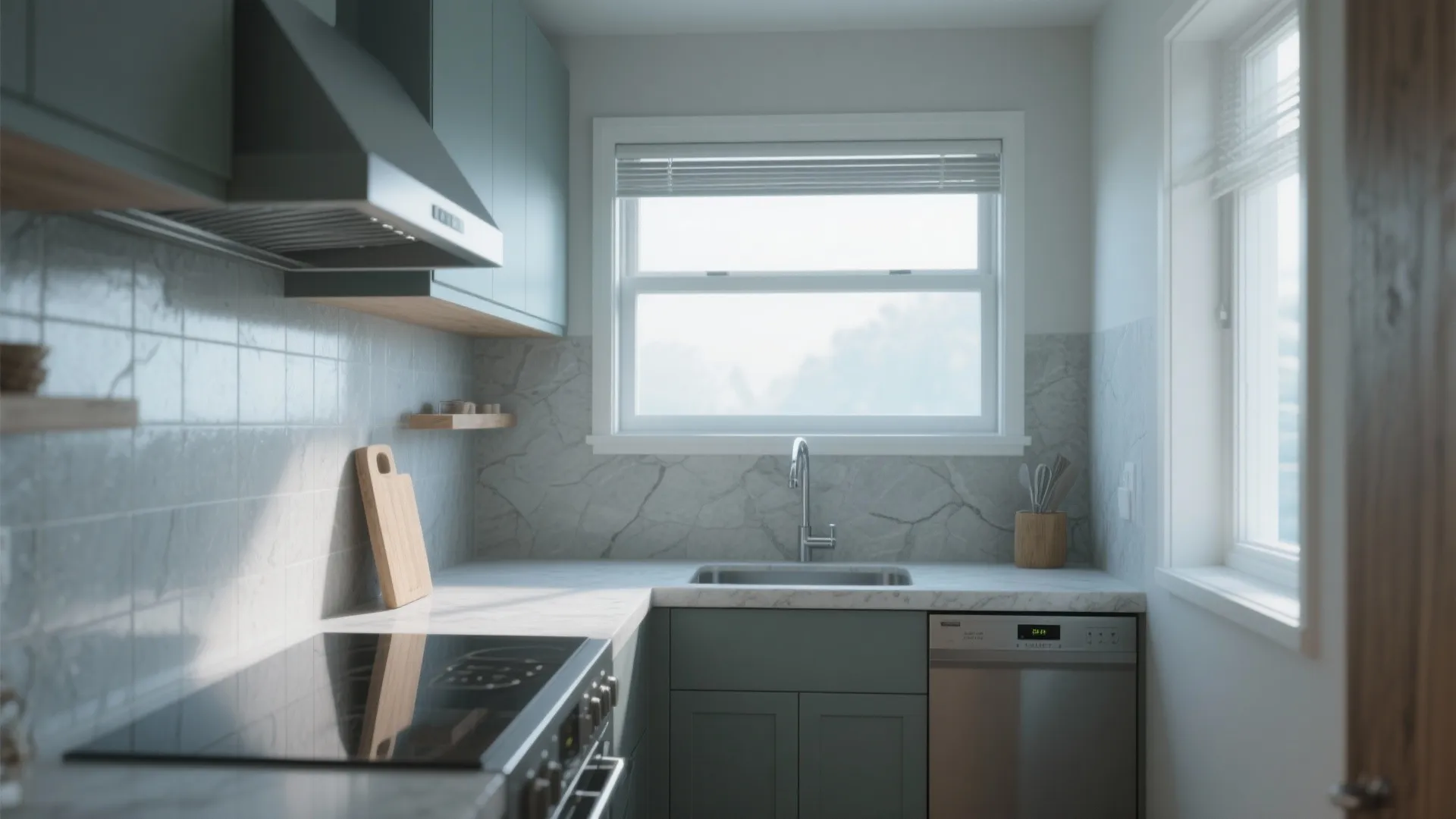 2. Embrace cross-ventilation and cooling finishes