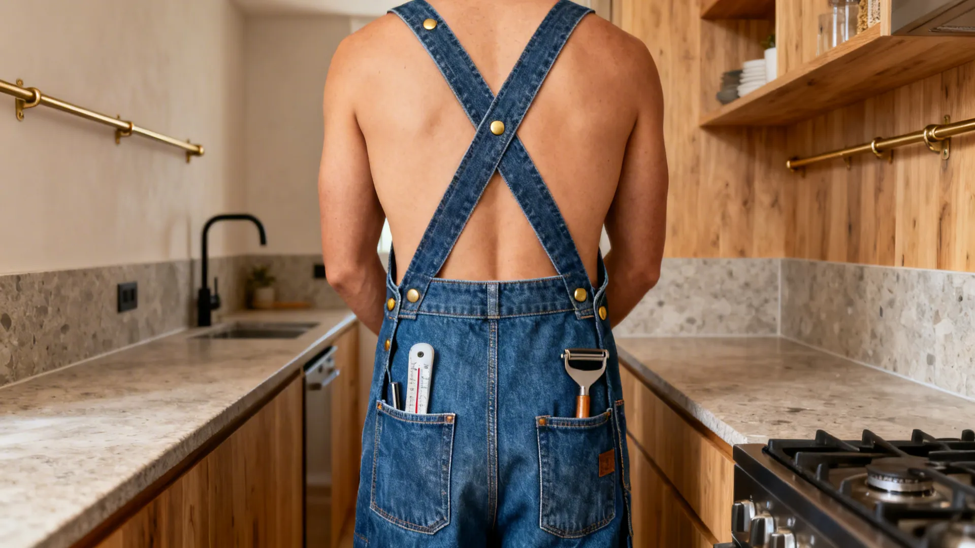 Crossback (X-Back) Utility Apron