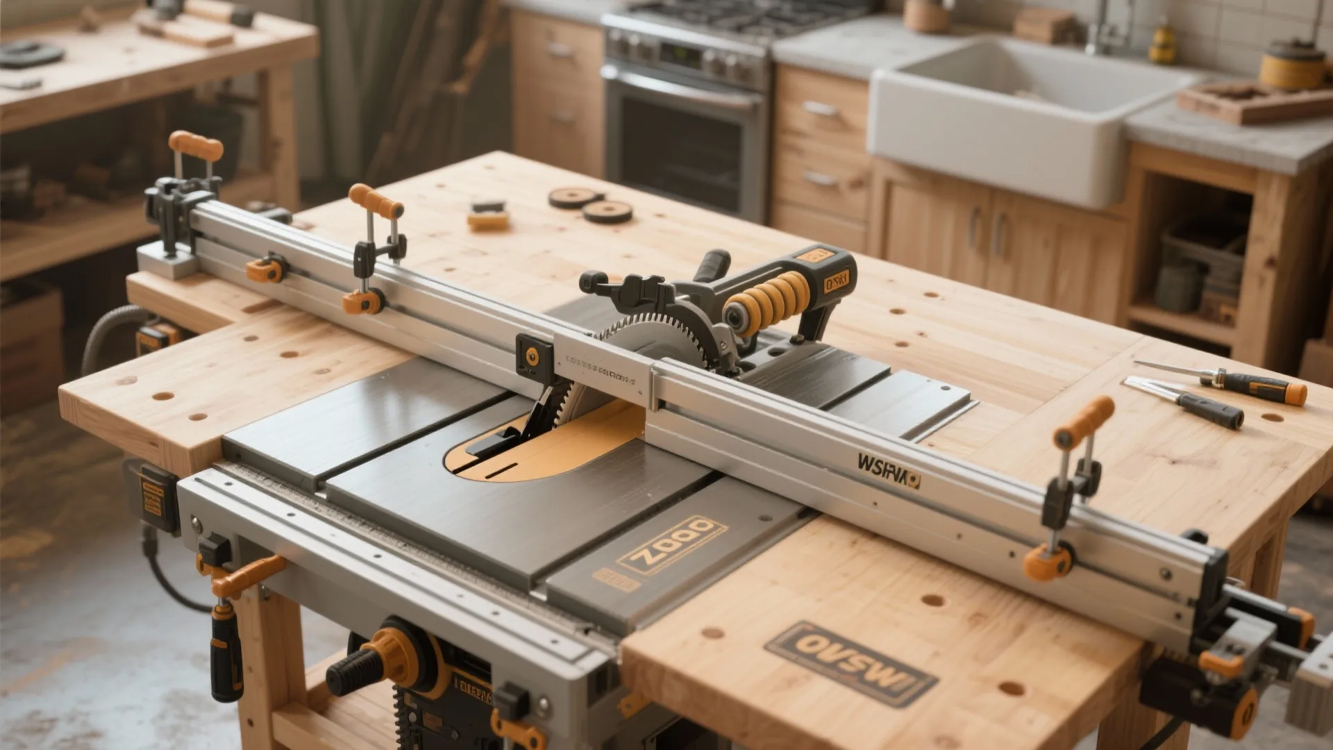 3. Add a crosscut sled, zero-clearance insert, and think workflow