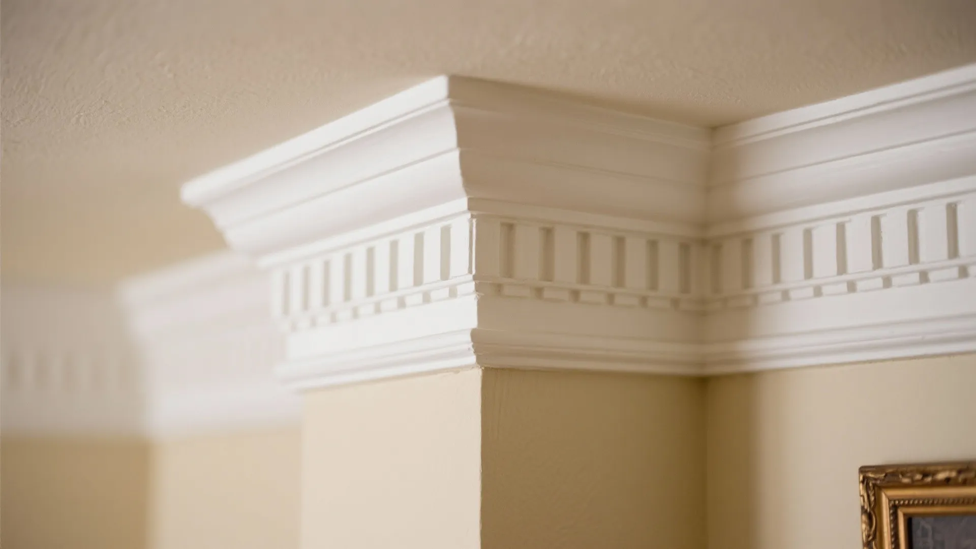 4. Crown Molding and Trim Work