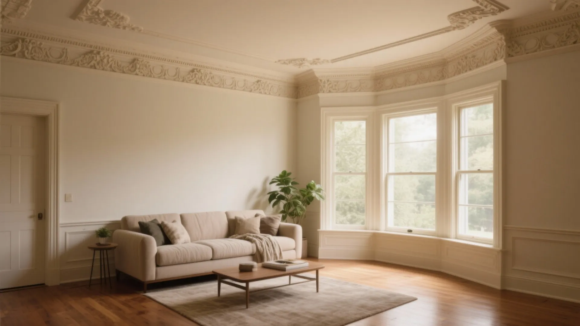 Crown Molding Living Room Ideas: 5 Inspiring Looks: Five practical and creative crown molding ideas I use to make living rooms feel taller, cozier, and full of character