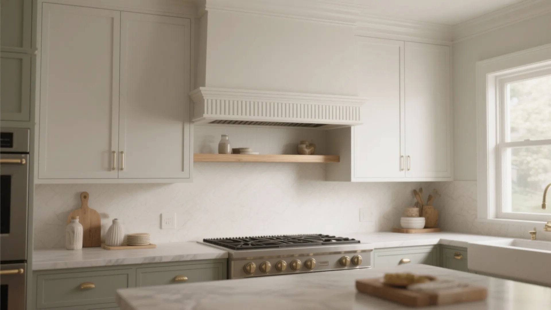 3. Built-in Crown or Floating Shelves: Make It Look Intentional