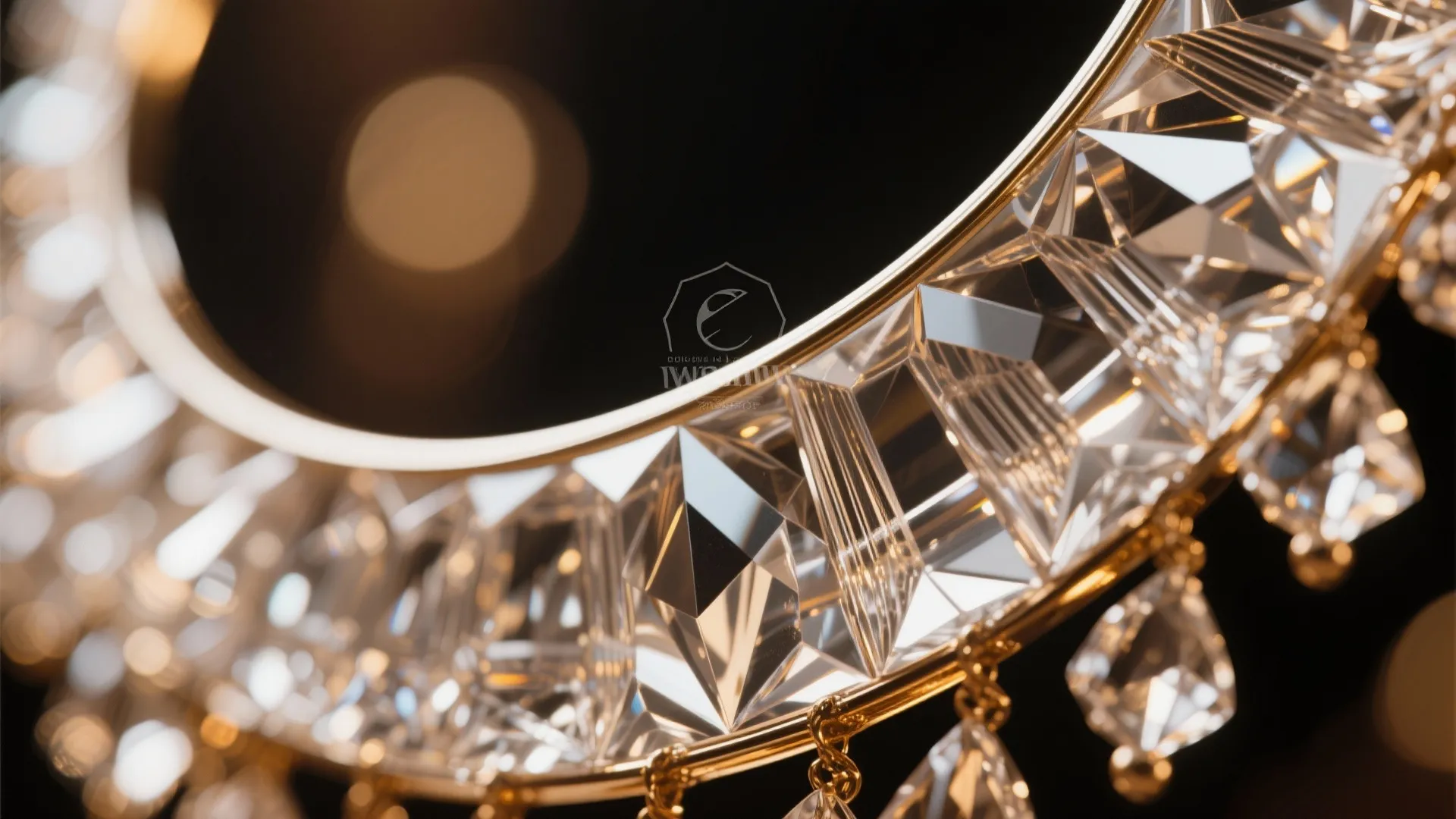 Layered Crystal Oval to Stretch a Narrow Hall