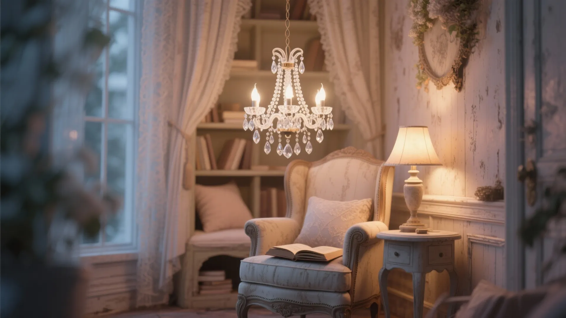 Soft Lighting with Chandeliers