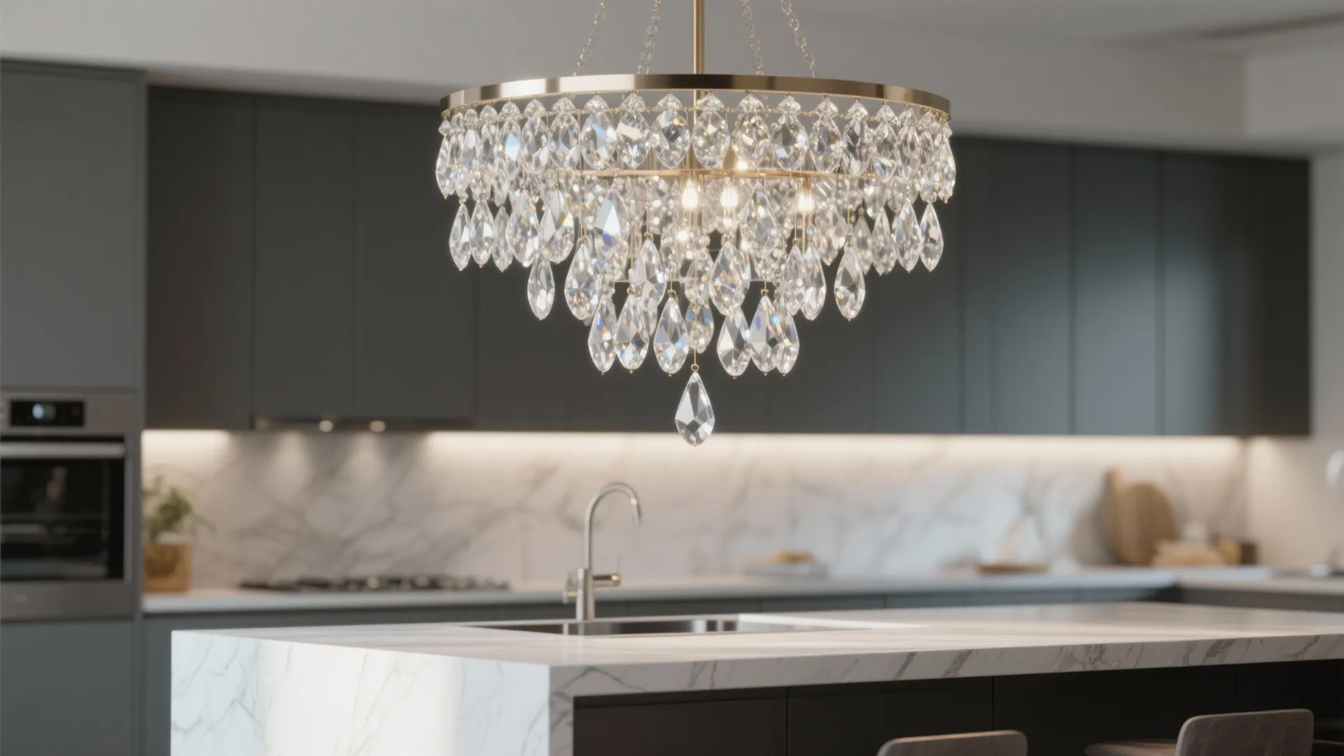 1. Statement Crystal Drops