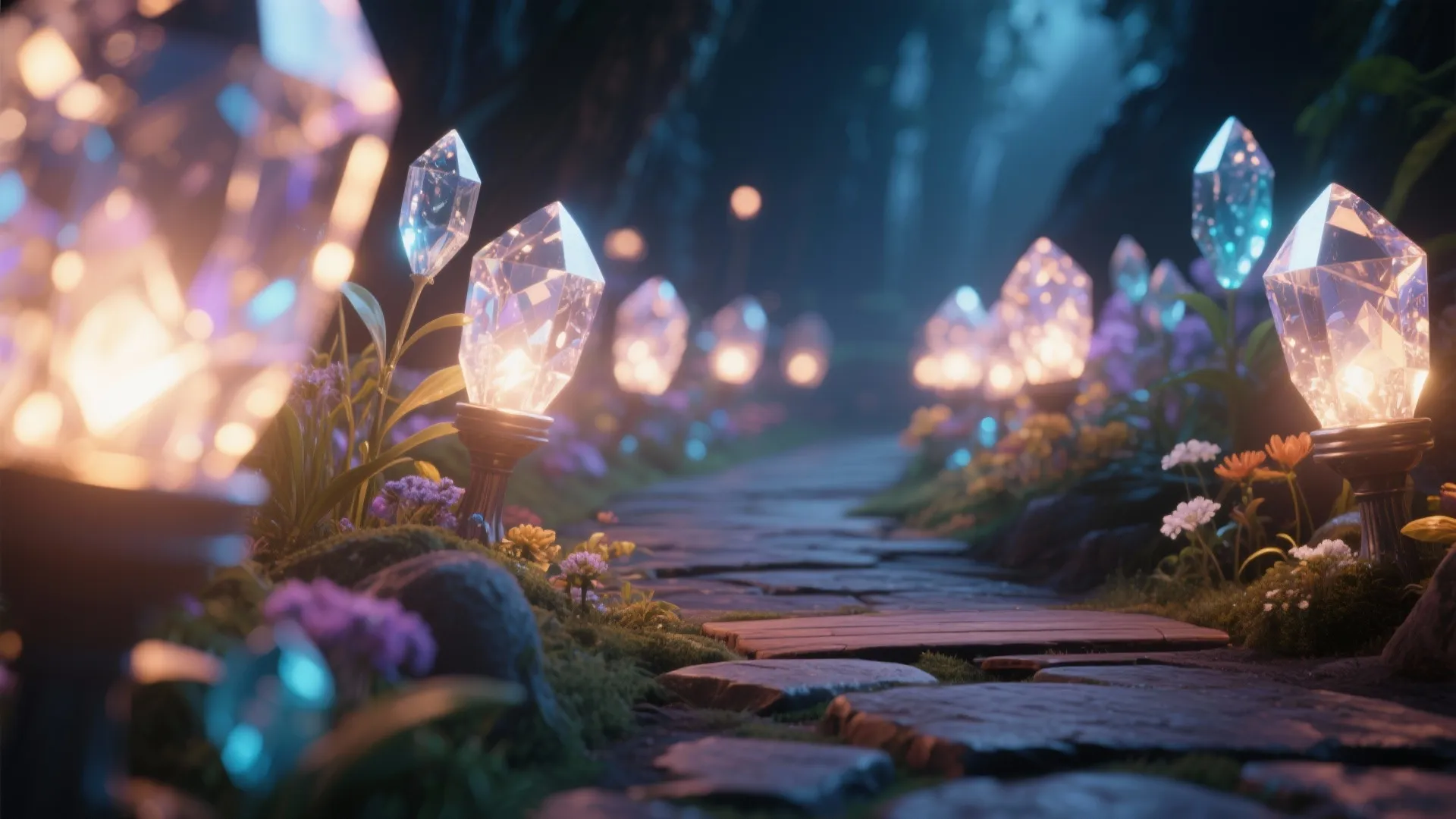 3. Use Lighting as Landscape