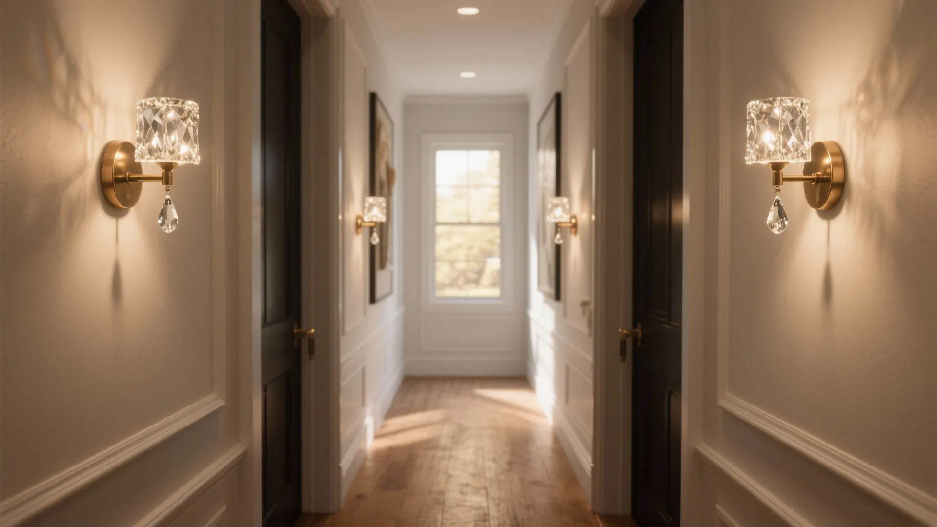 5 Crystal Wall Light Ideas for Small Spaces: Sparkle smart: compact crystal wall lights that maximize light and style