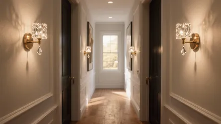 5 Crystal Wall Light Ideas for Small Spaces